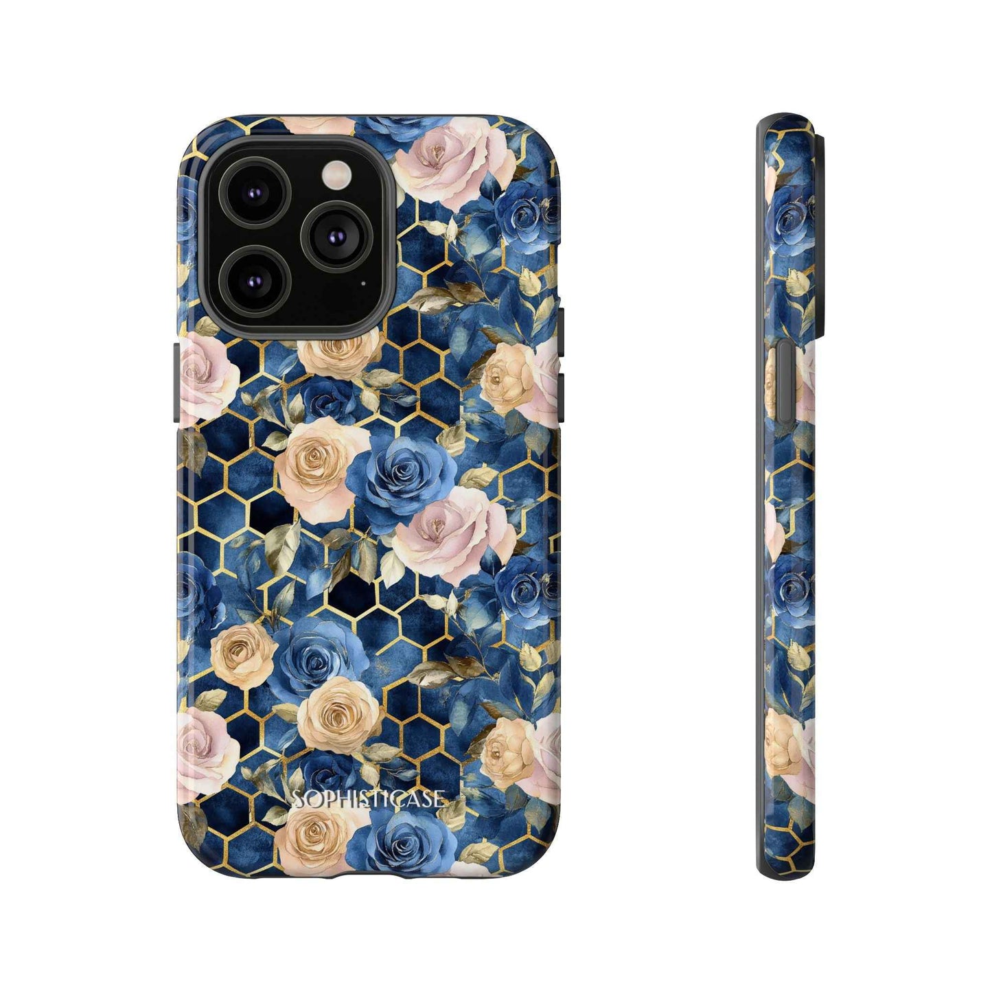 Royal Floral in Midnight Rose - Tough Phone Case