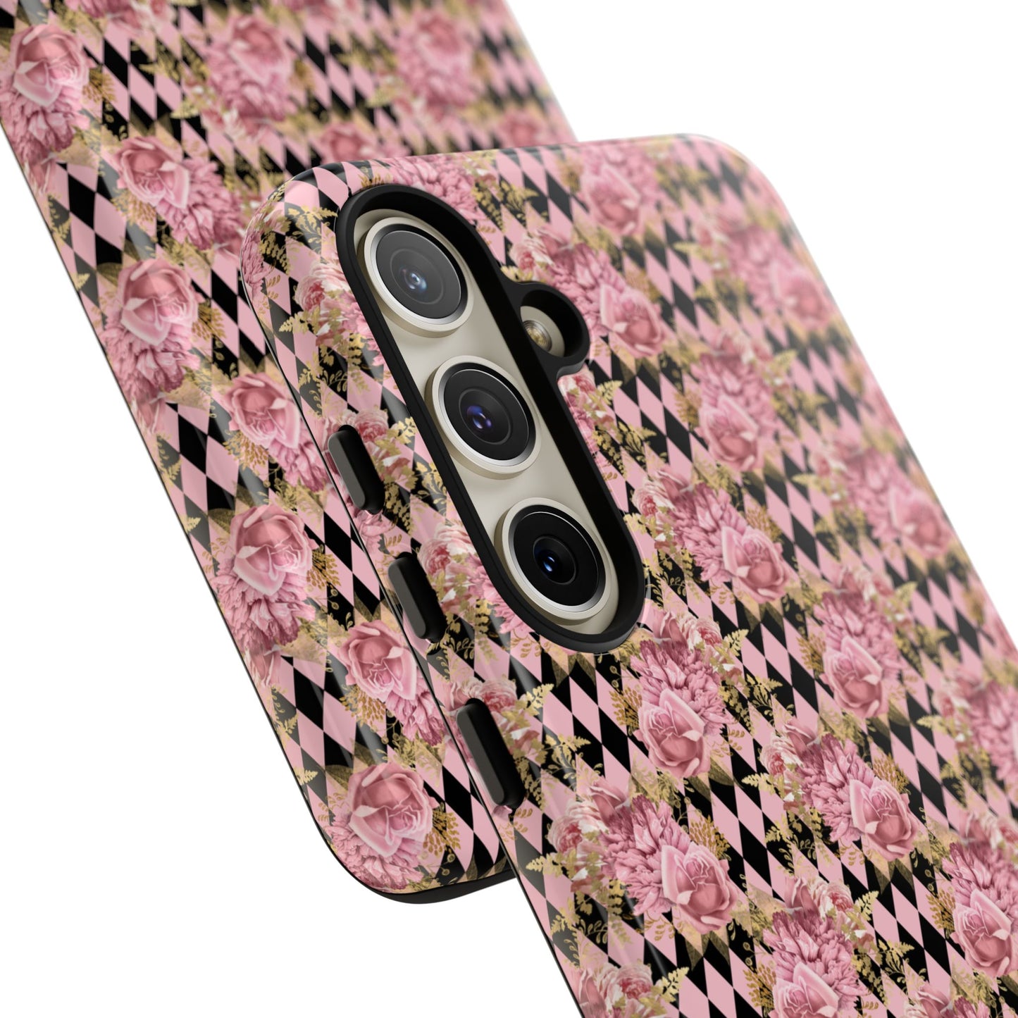 Rose Diamond Romance in Isolde - Tough Phone Case