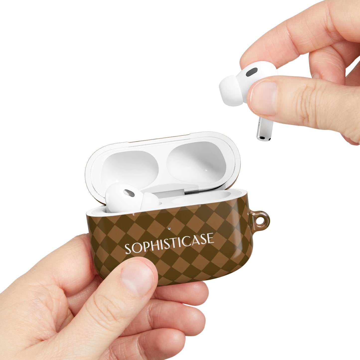 AirPod Cases - Diamond Diva in Brown