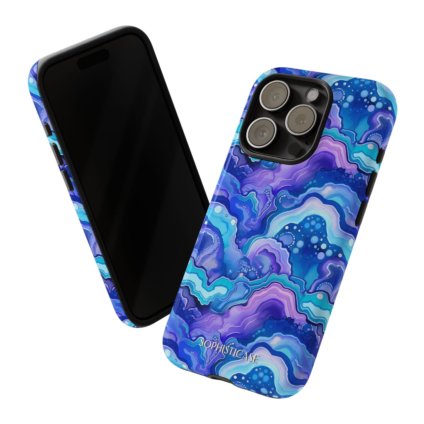 Nightstone in Lapis Wave - Tough Phone Case