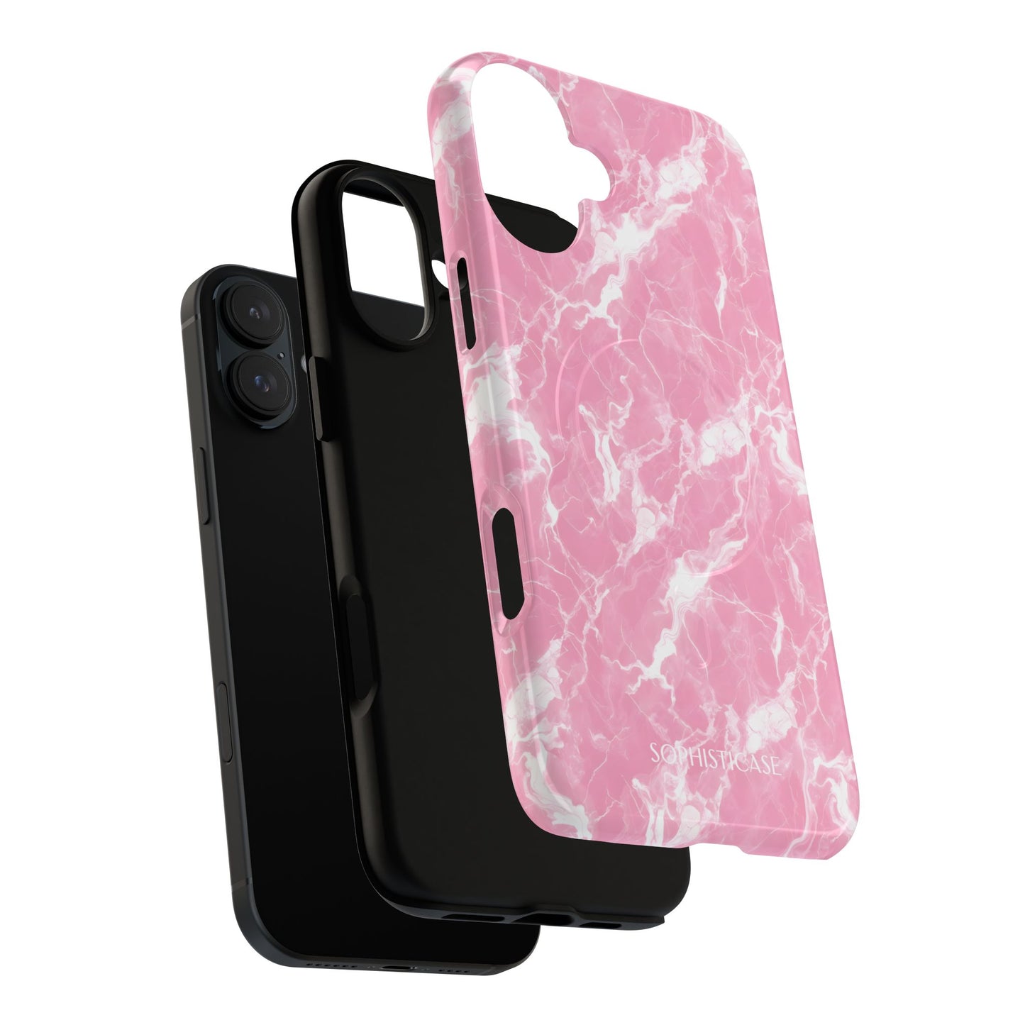 Marble Crush in Pink - Magsafe Case