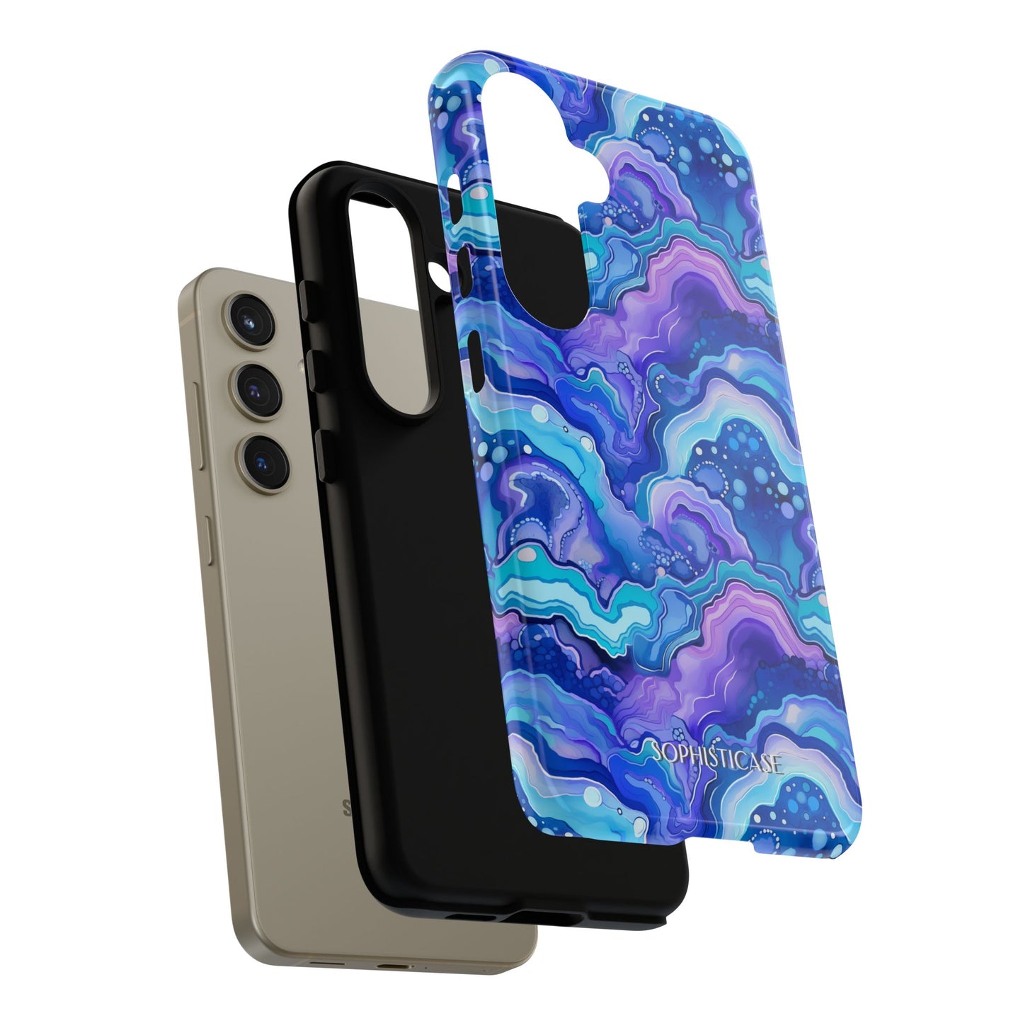 Nightstone in Lapis Wave - Tough Phone Case