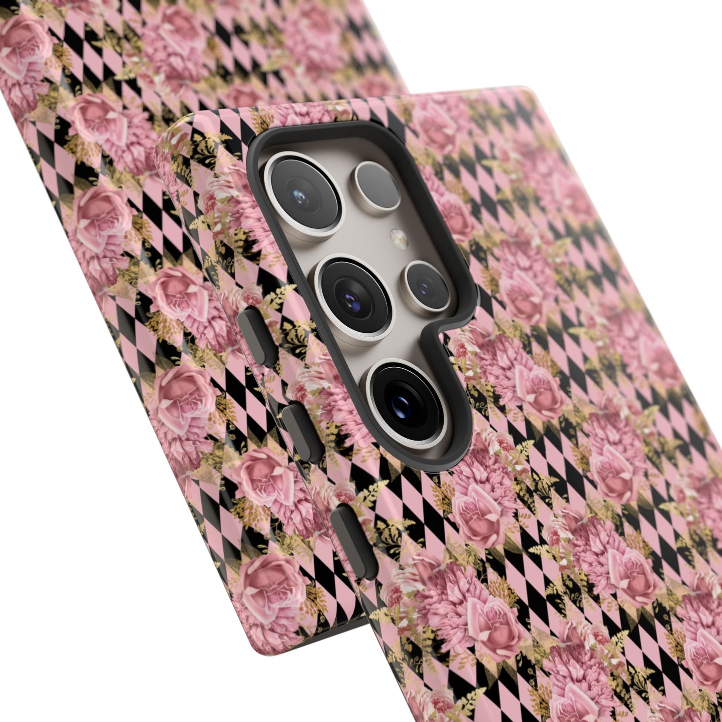 Rose Diamond Romance in Isolde - Tough Phone Case