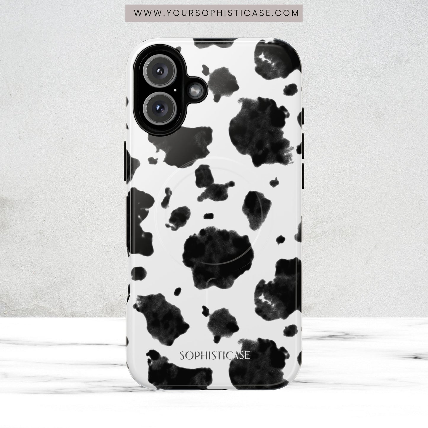 Holy Cow in Black - Magsafe Case