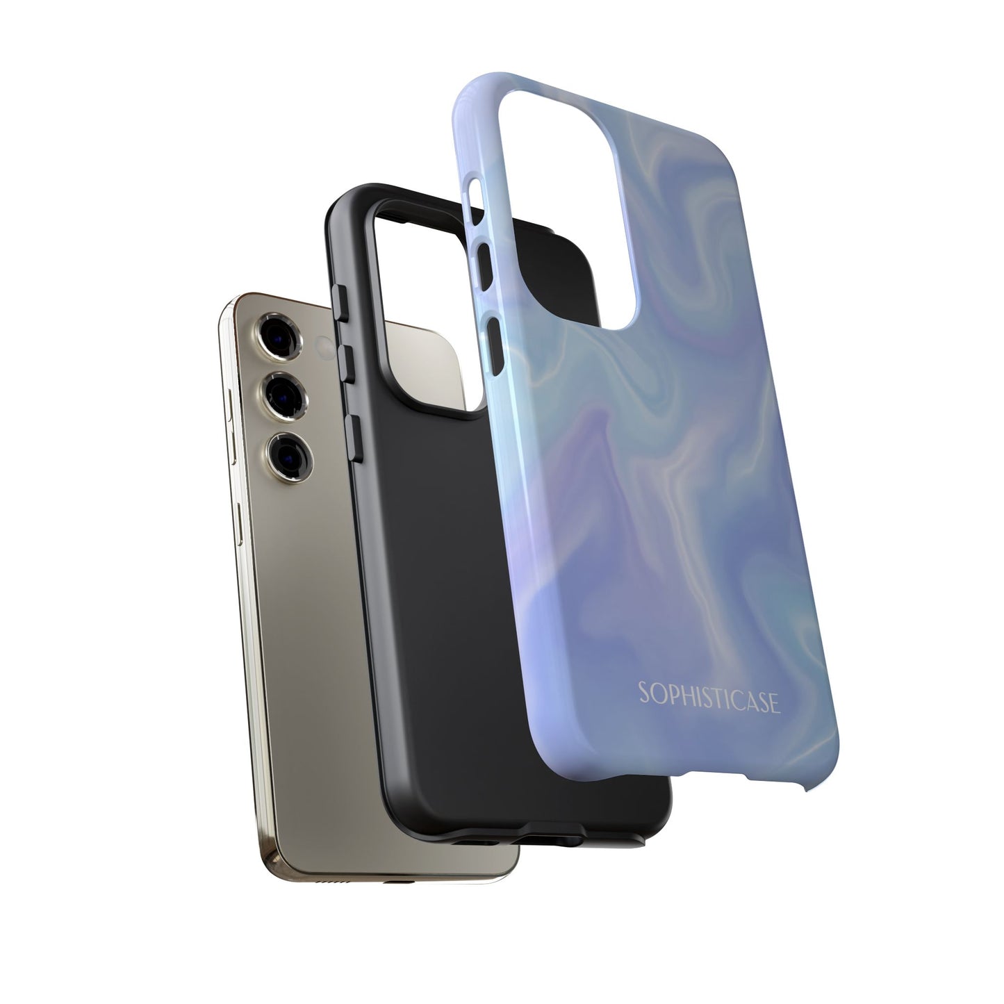 Liquid Magic in Blue Haze - Tough Phone Case for Samsung Galaxy
