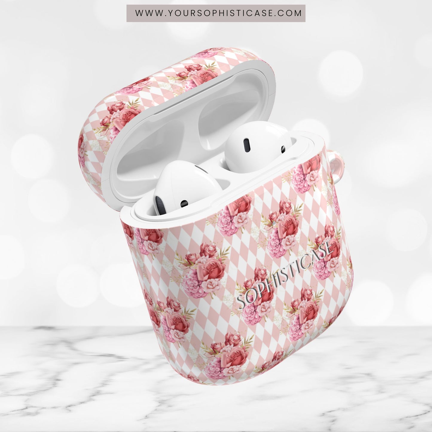 AirPod Cases - Rose Diamond Romance in Juliette