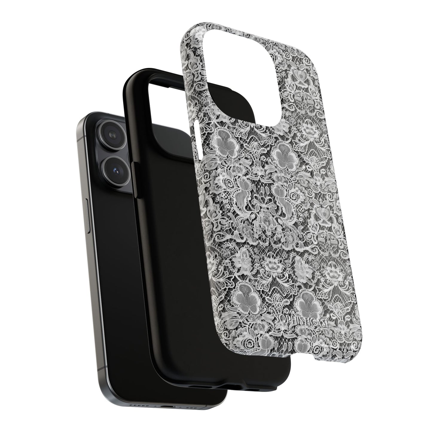 Luxe Lace in Black - Magsafe Case