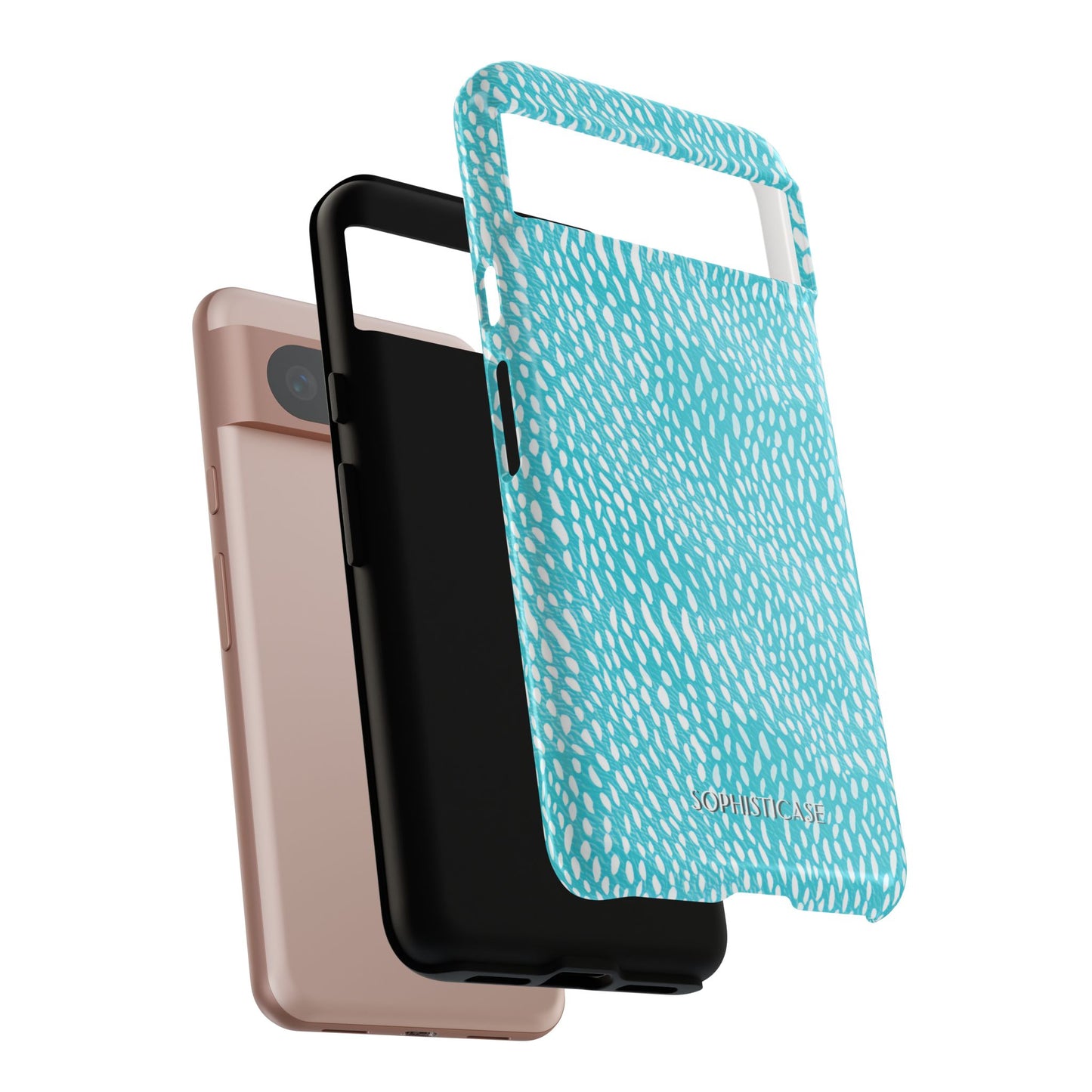 Oh Deer! in Aqua - Tough Phone Case