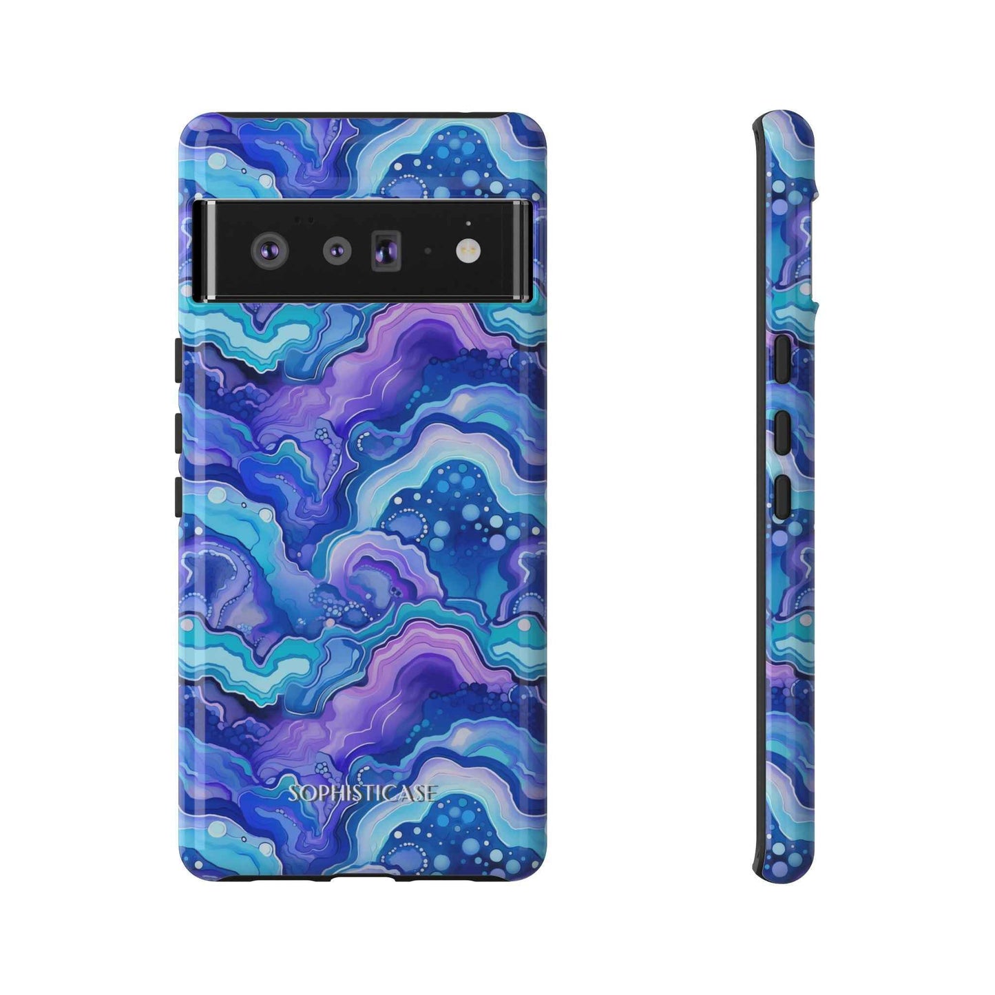 Nightstone in Lapis Wave - Tough Phone Case