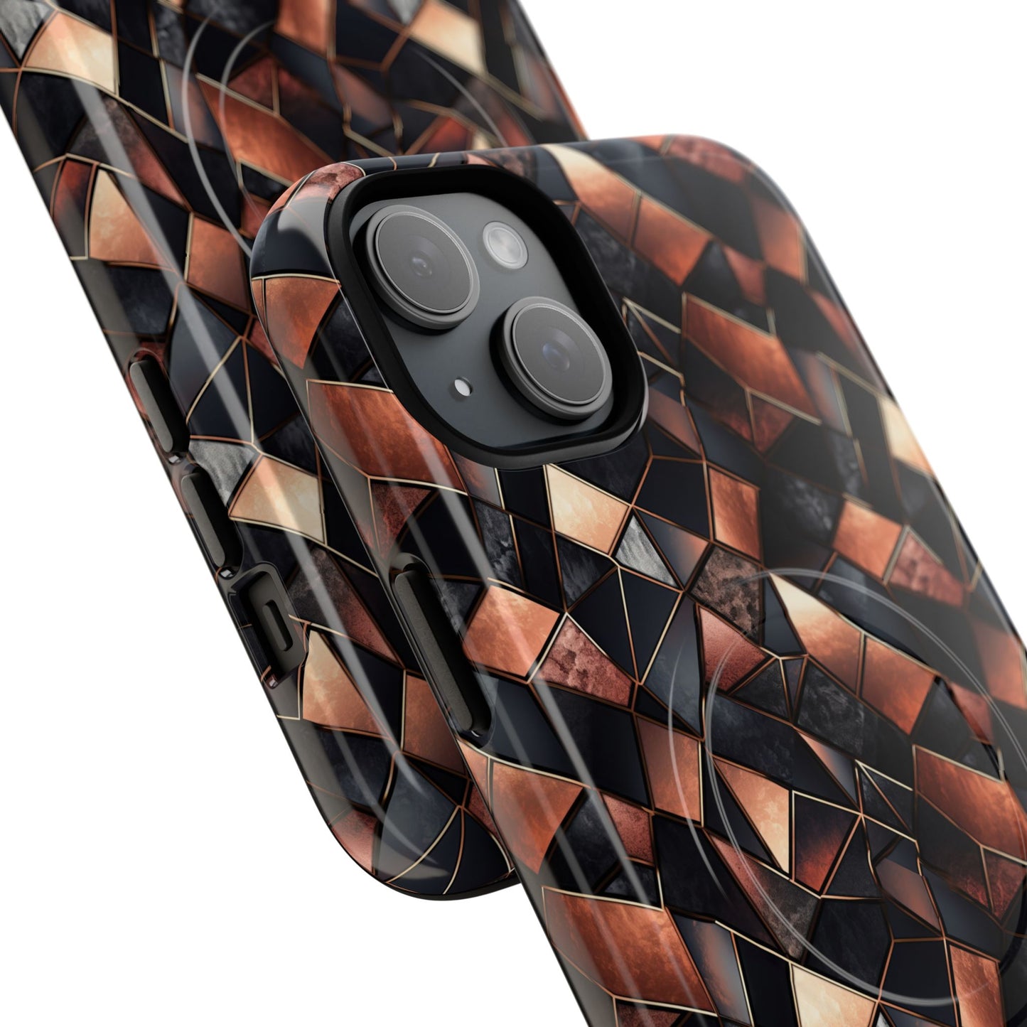 Rose' Runway in Noir Mosaic - Magsafe Case