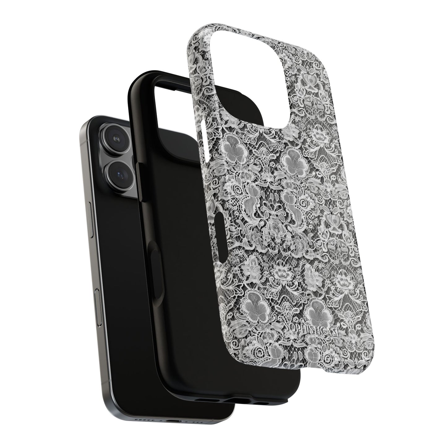 Luxe Lace in Black - Magsafe Case