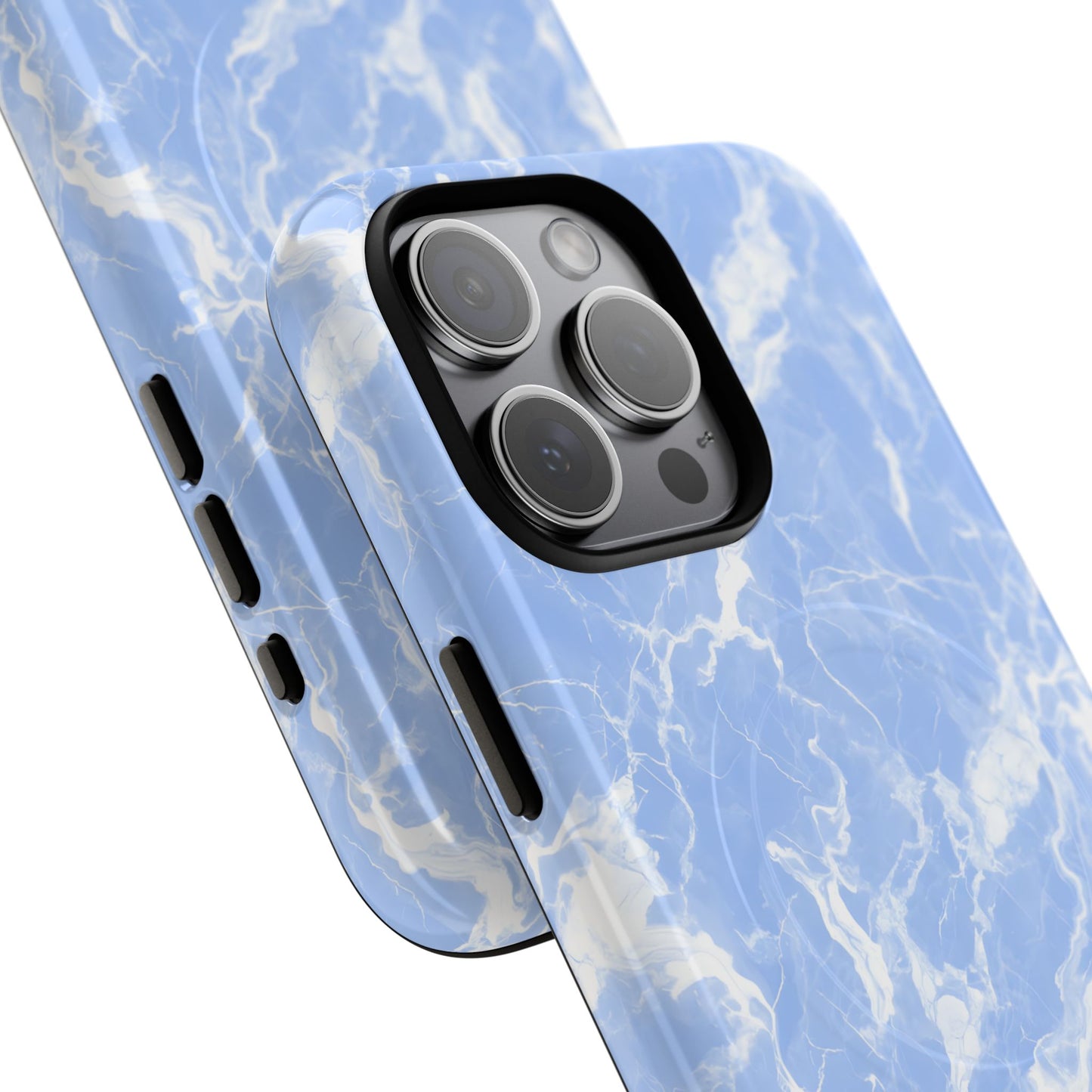 Marble Crush in Blue - Magsafe Case