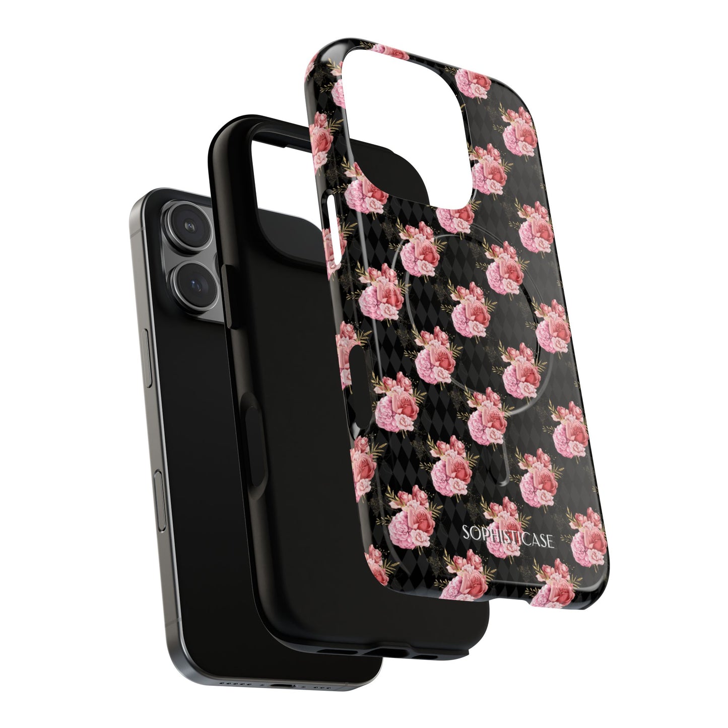 Rose Diamond Romance in Vivienne - Magsafe Phone Case