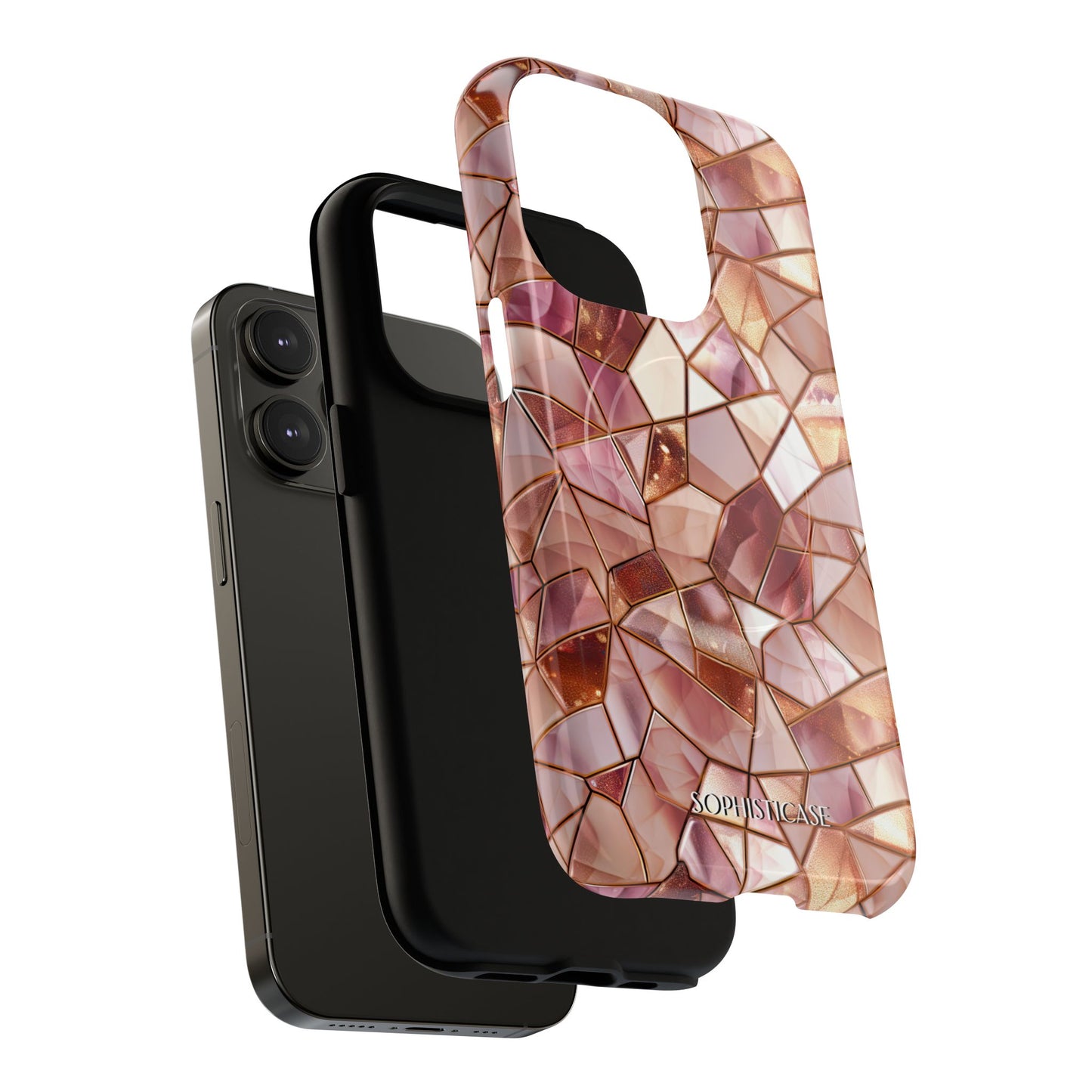 Rose' Runway in Champagne Mosaic - Magsafe Case