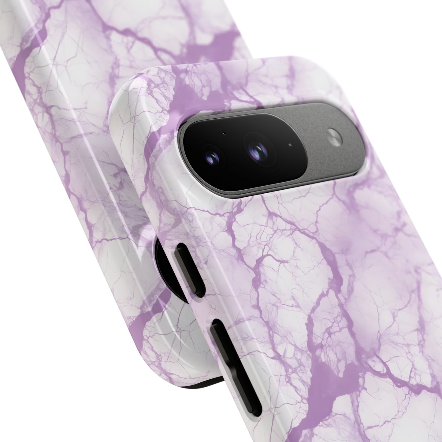 Marble Opulence in Purple - Tough Phone Case