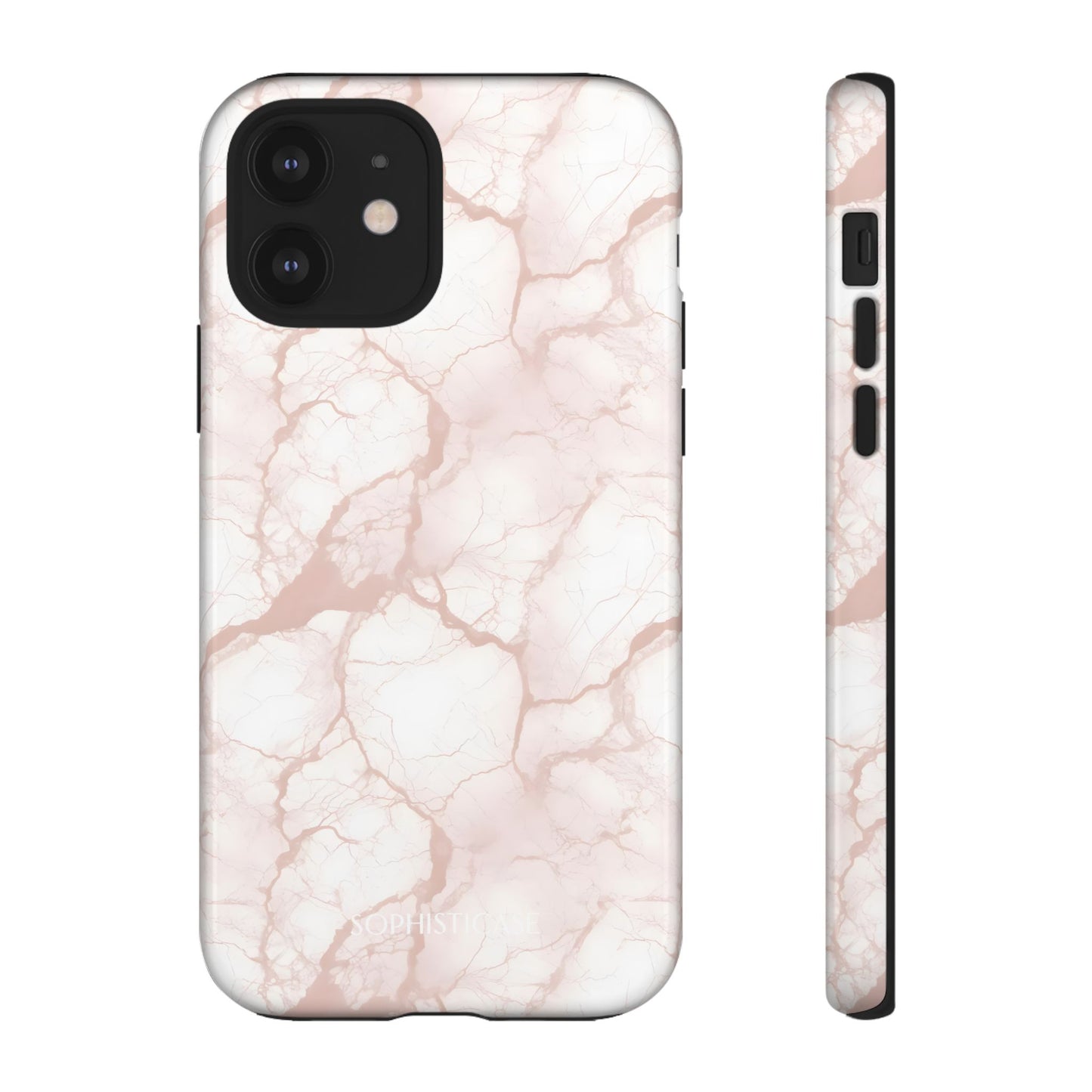 Marble Opulence in Neutral Beige - iPhone Case