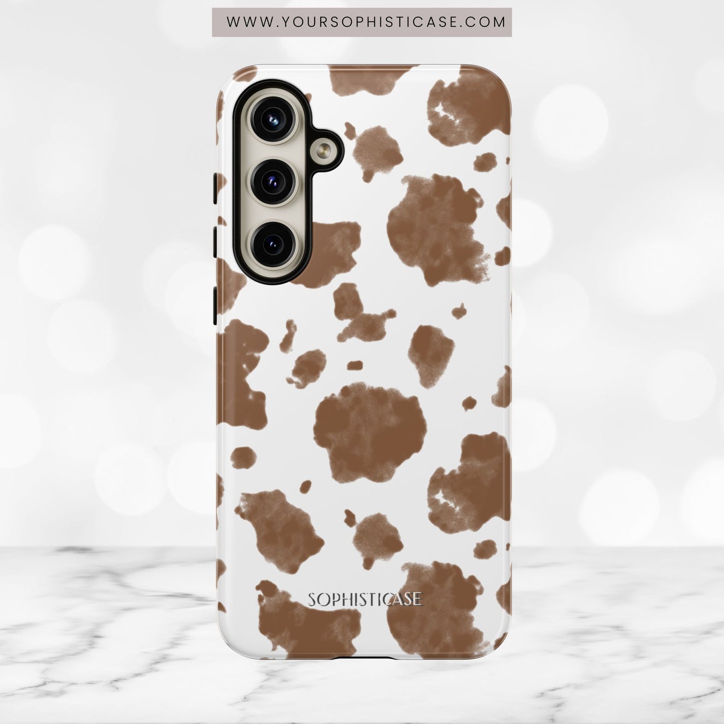 Holy Cow in Brown - Tough Phone Case