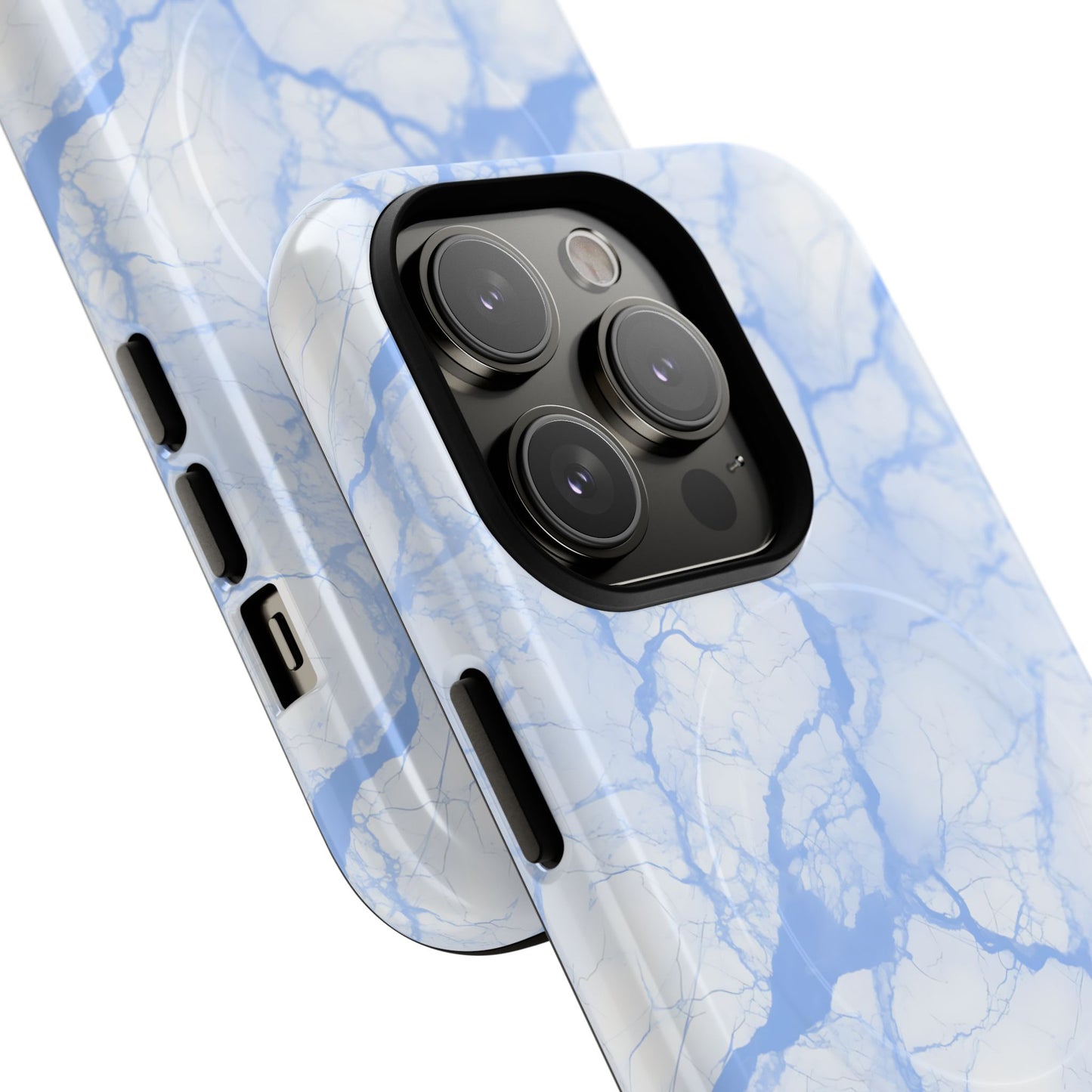 Marble Opulence in Blue - Magsafe Case