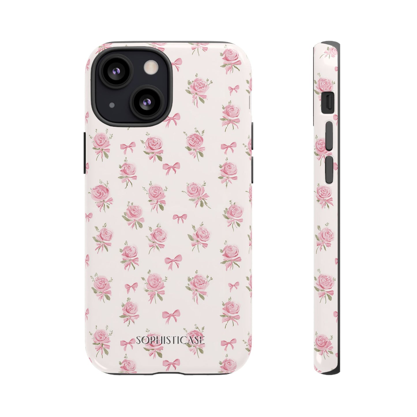 The Sweetest Thing in Coquette Roses and Bows - iPhone Case