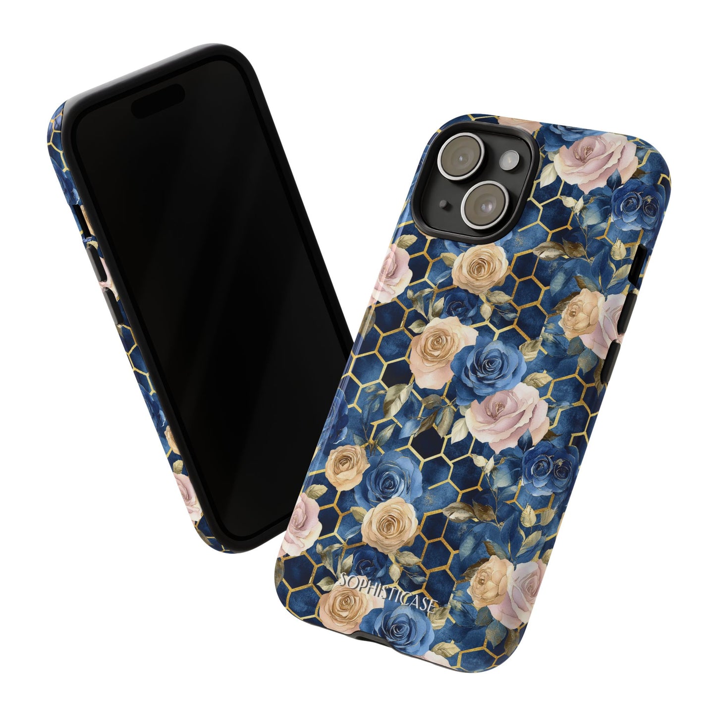 Royal Floral in Midnight Rose - Tough Phone Case