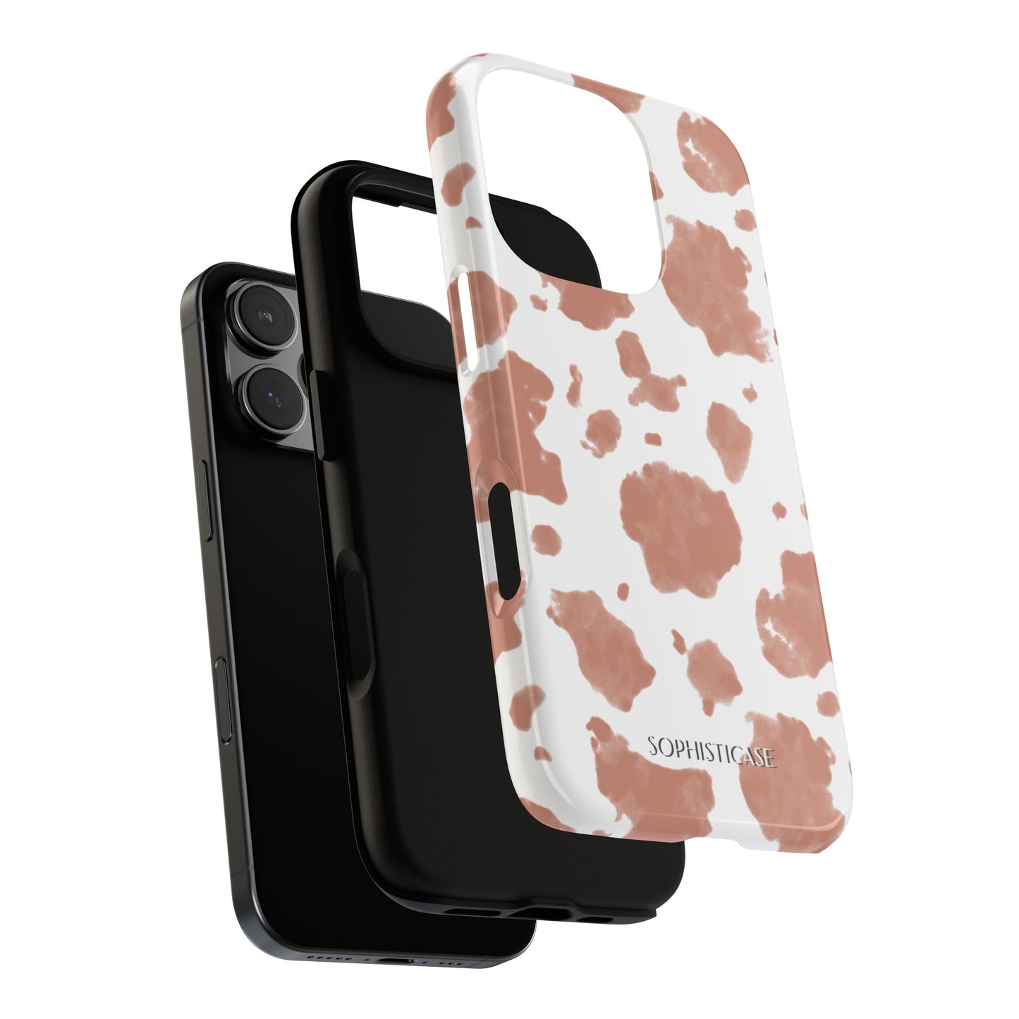 Holy Cow in Light Brown - iPhone Case