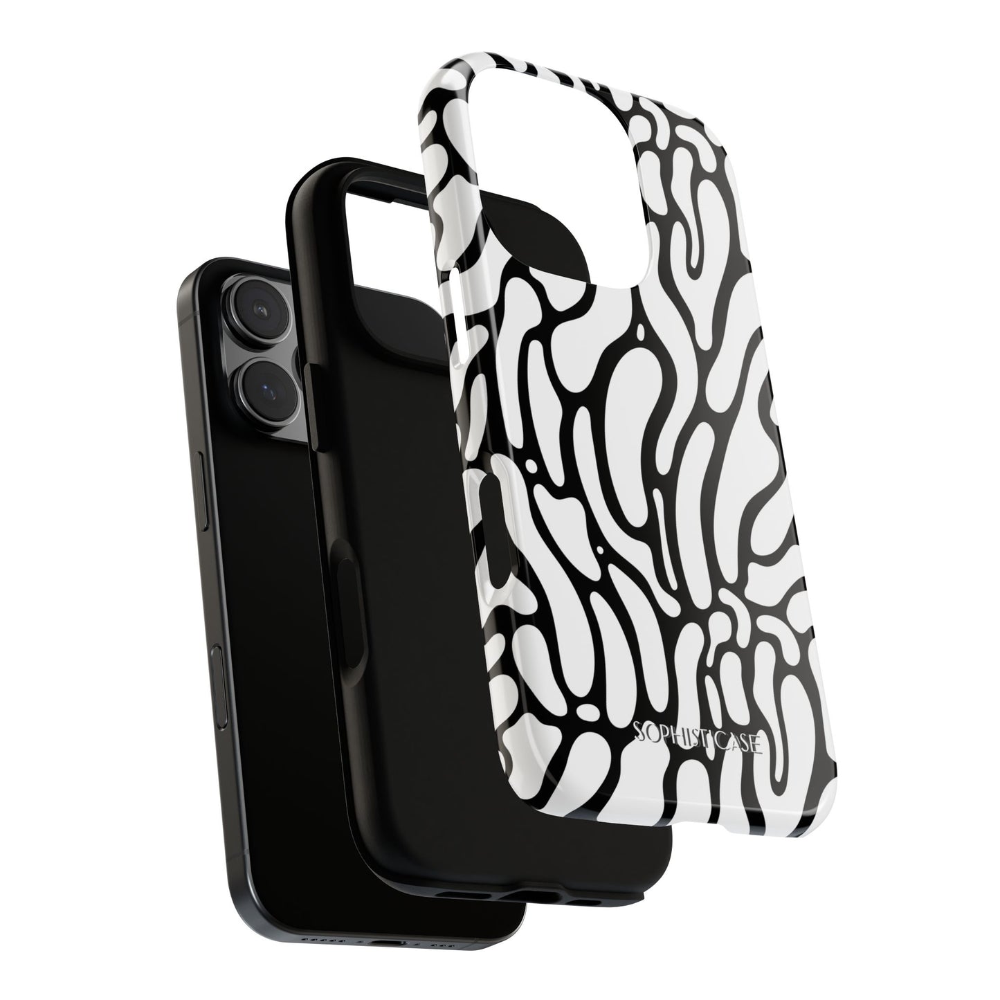 Dark Thoughts in Onyx - Tough Phone Case