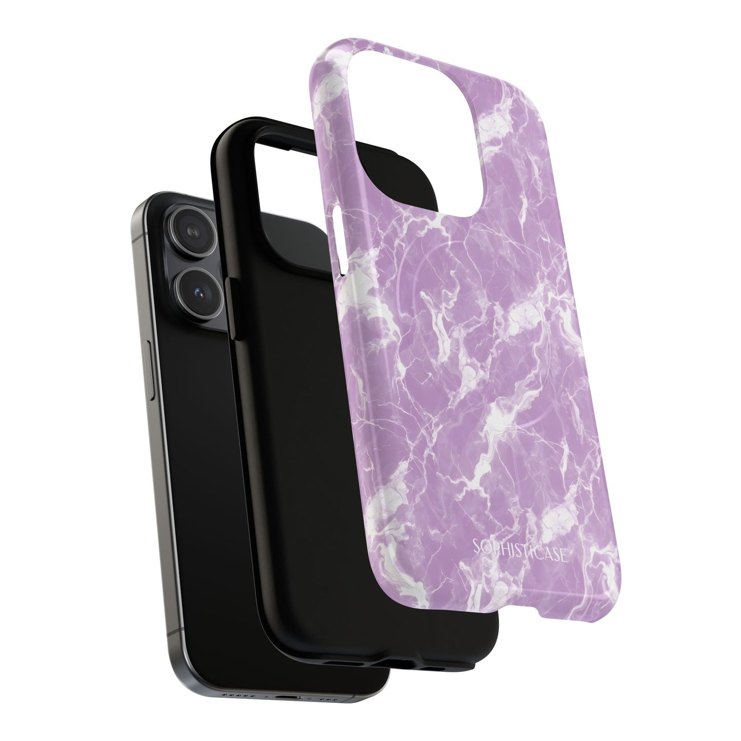 Marble Crush in Purple - Magsafe Case
