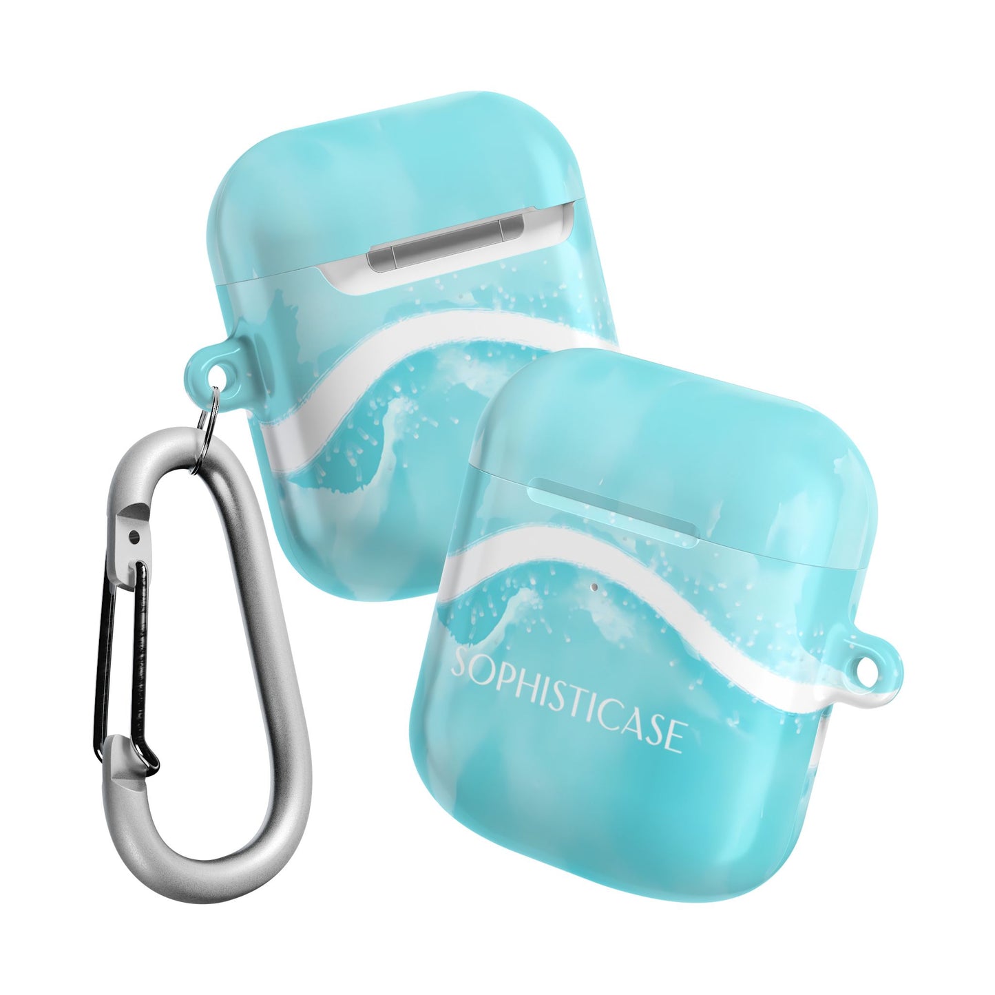 AirPod Cases - Serenity in Aqua