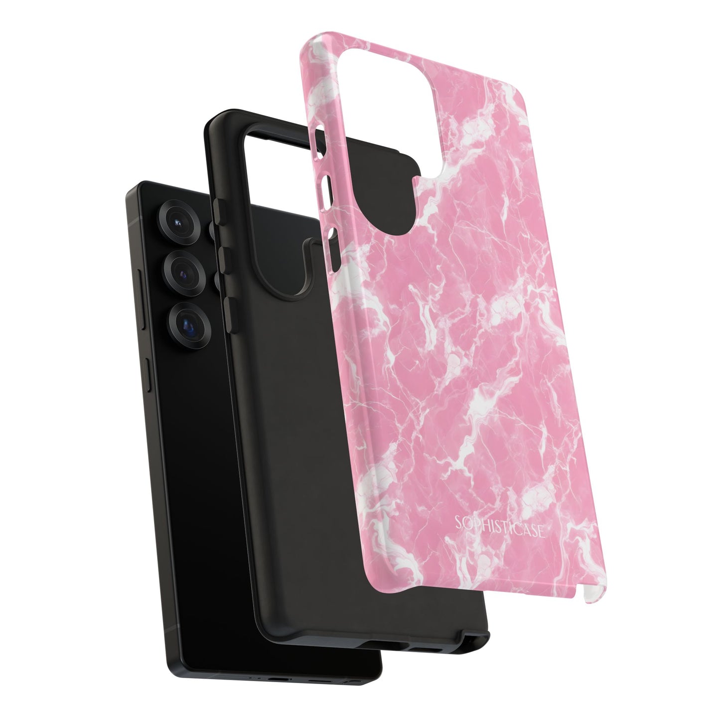 Marble Crush in Pink - Tough Phone Case