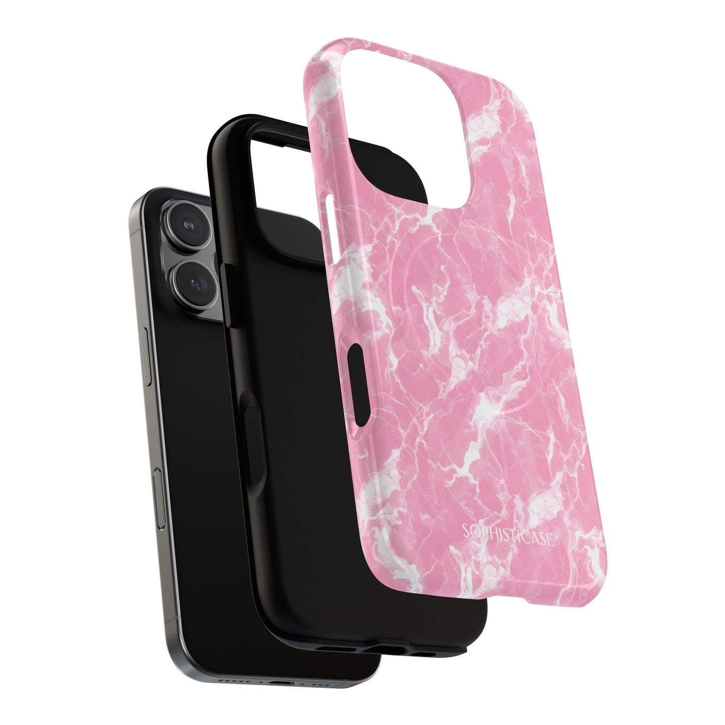 Marble Crush in Pink - Magsafe Case