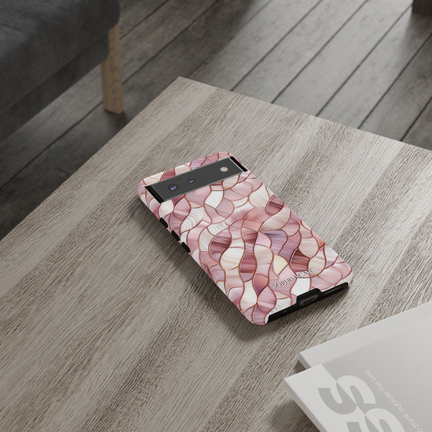 Rose' Runway in Sweet Mosaic - Tough Phone Case