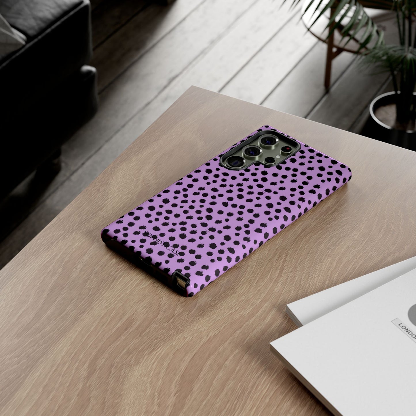 Cheetahs and Liars in Purple - Tough Phone Case