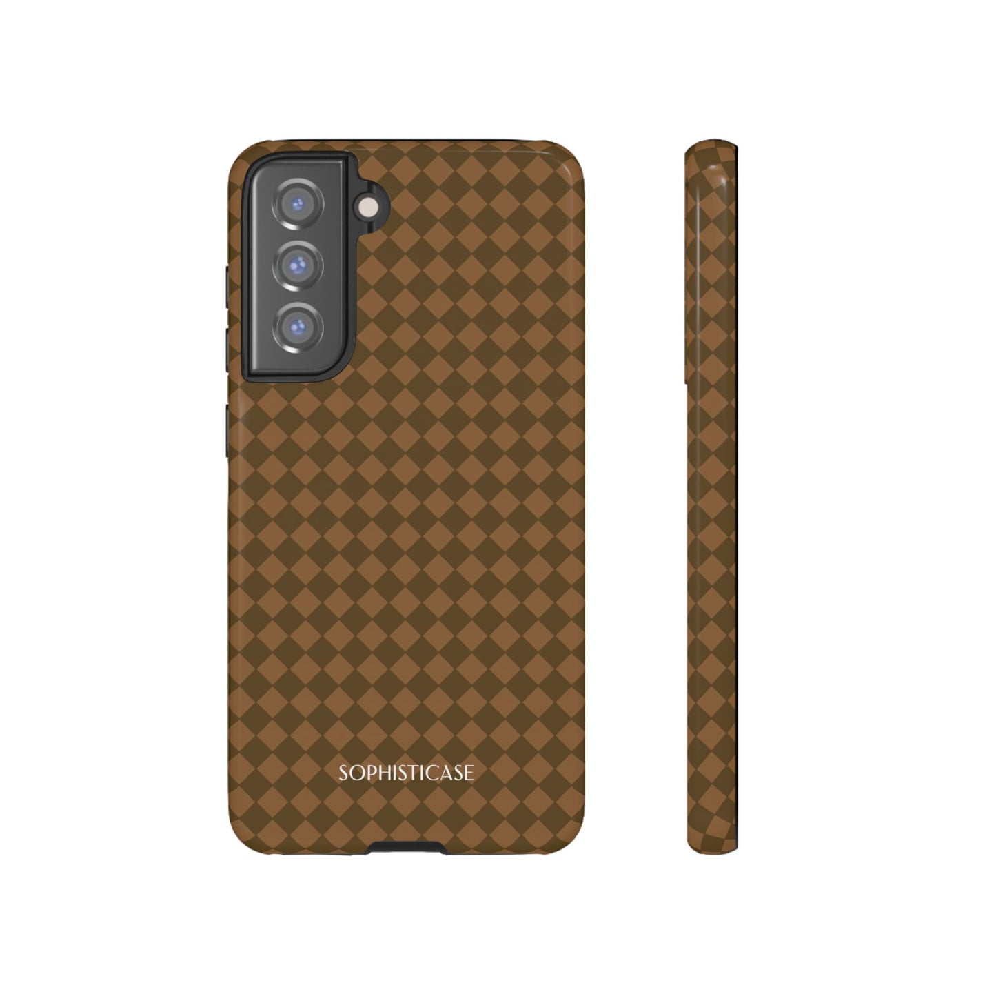 Diamond Diva in Deep Brown - Samsung Galaxy Case