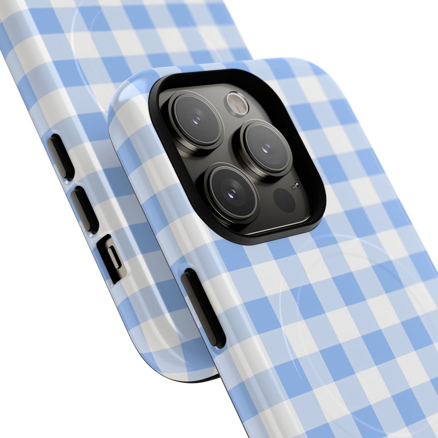 Gingham in Blue - Magsafe Case