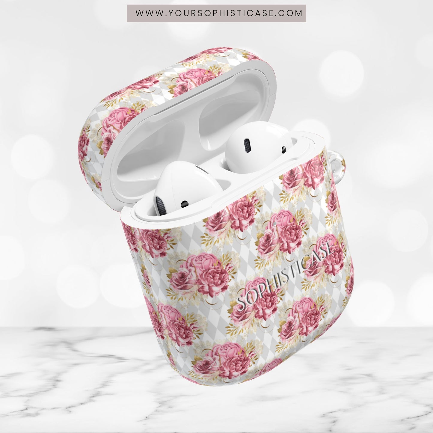 AirPod Cases - Rose Diamond Romance in Colette