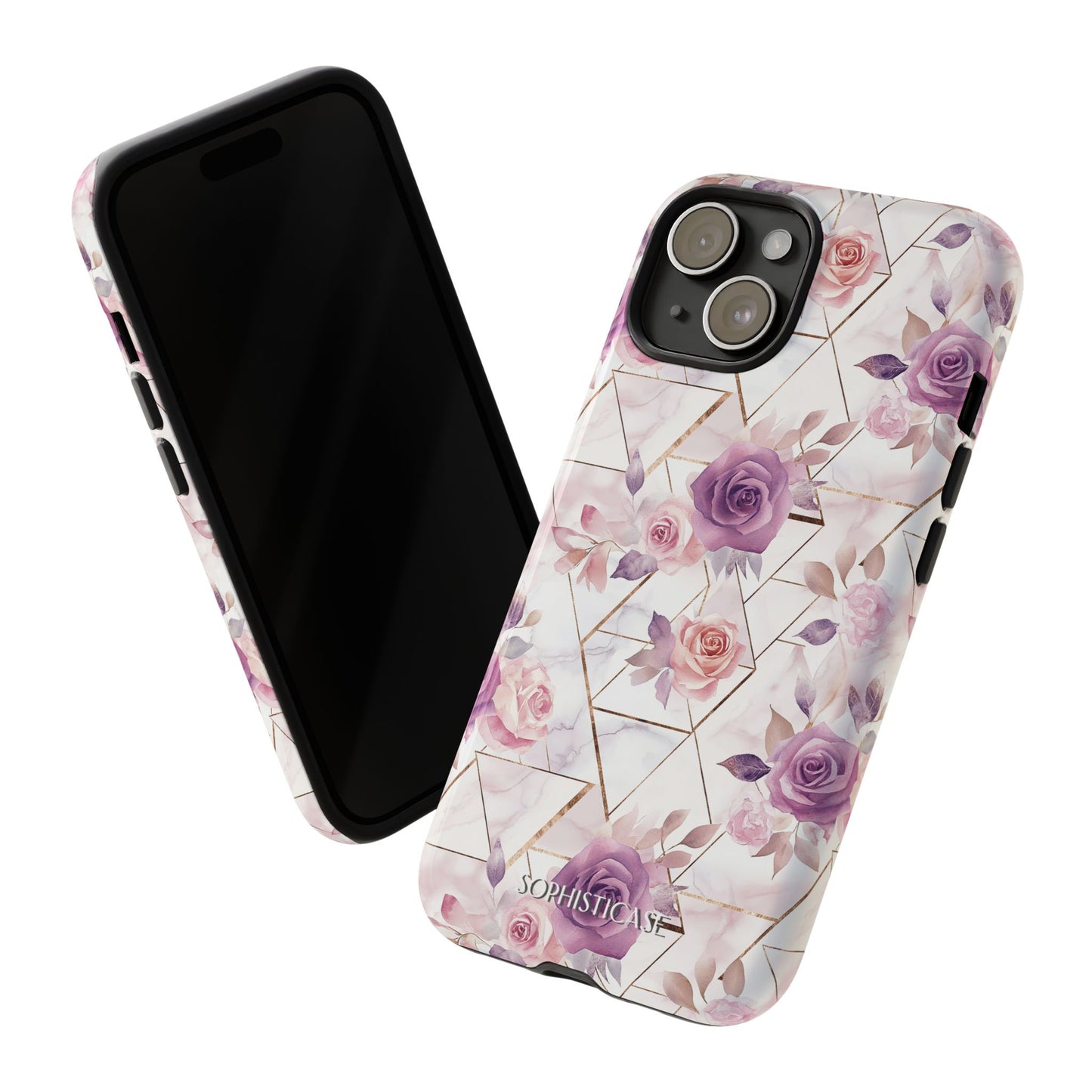 Royal Floral in Rose Royale - Tough Phone Case