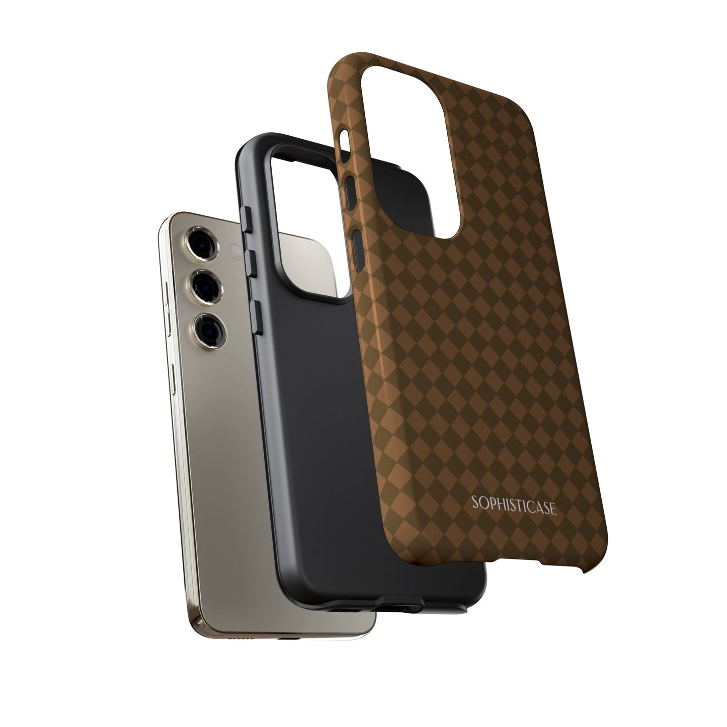 Diamond Diva in Deep Brown - Samsung Galaxy Case