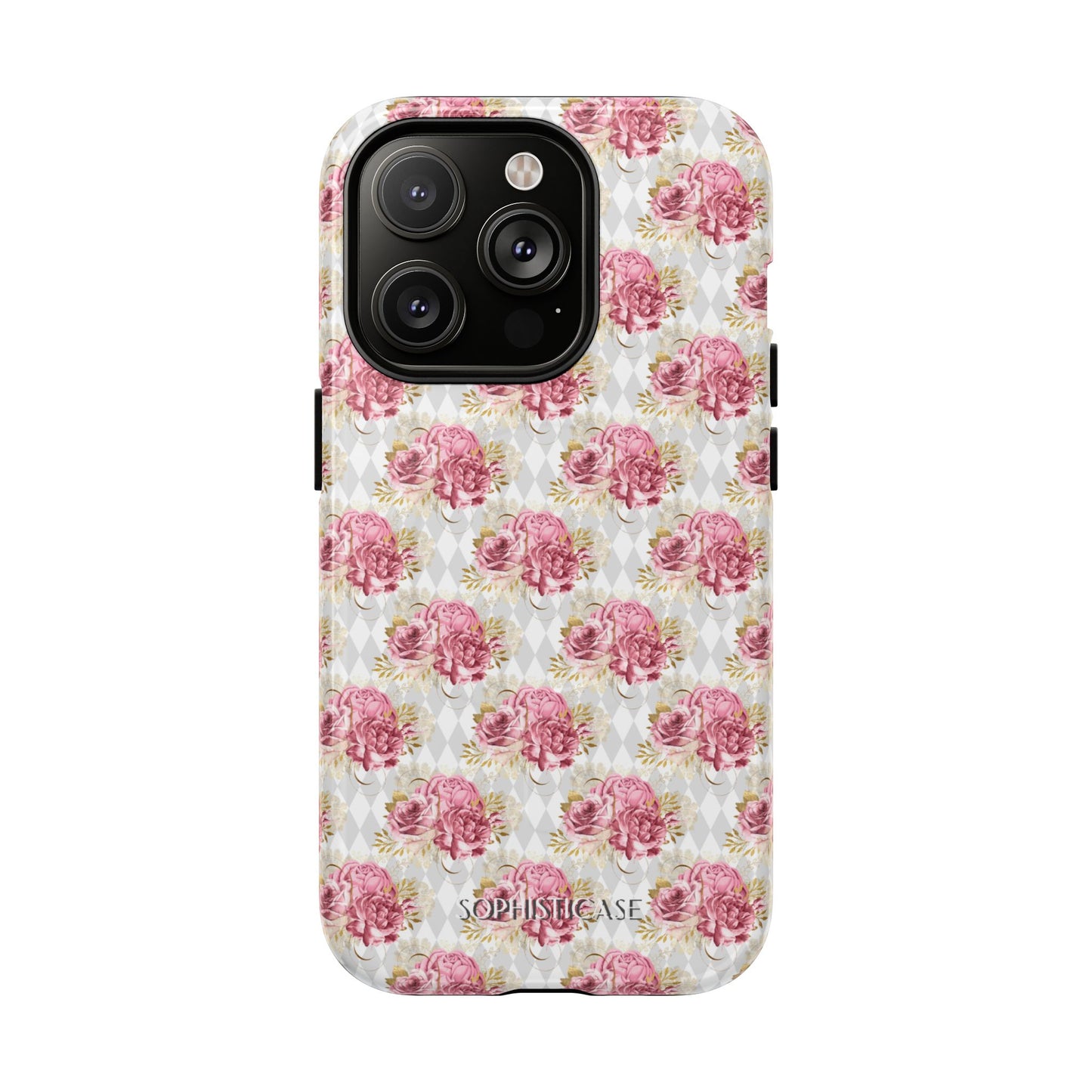 Rose Diamond Romance in Colette - Magsafe Phone Case