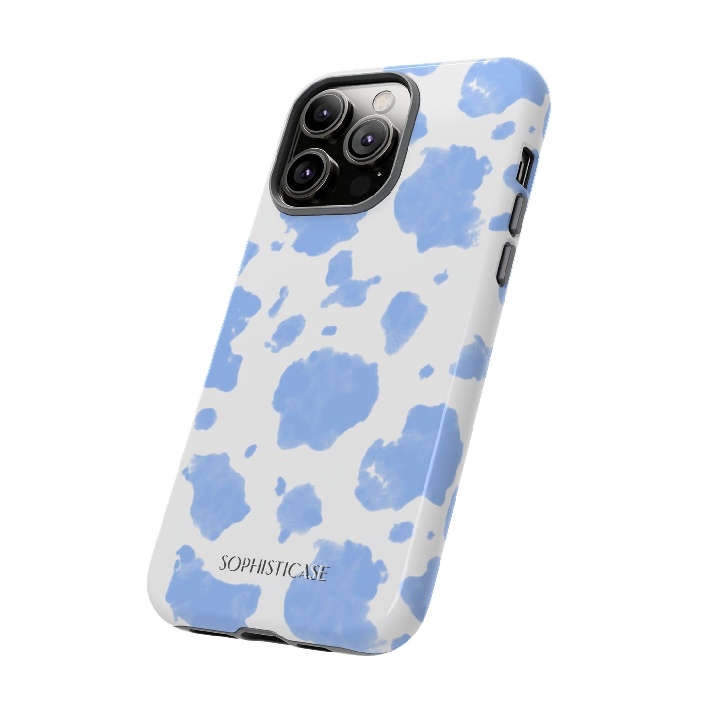 Holy Cow in Blue - iPhone Case