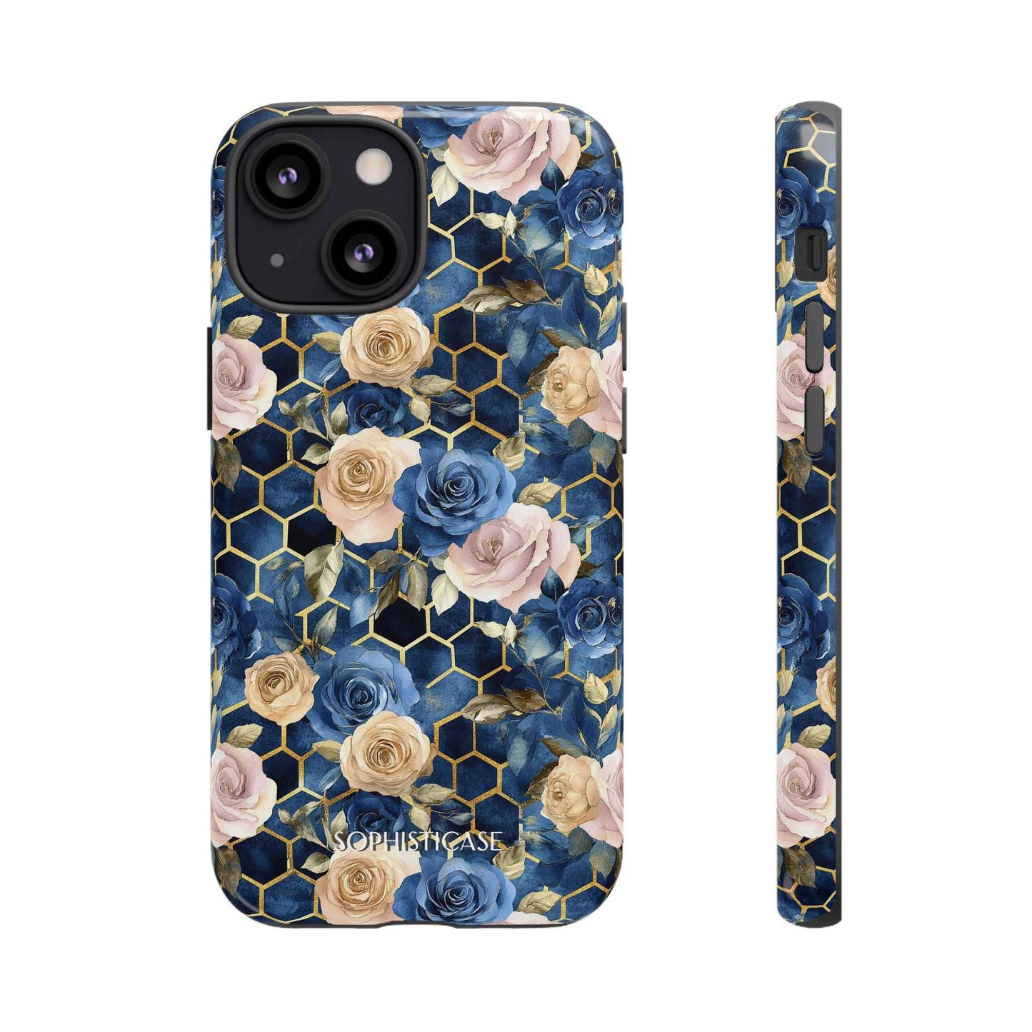 Royal Floral in Midnight Rose - Tough Phone Case