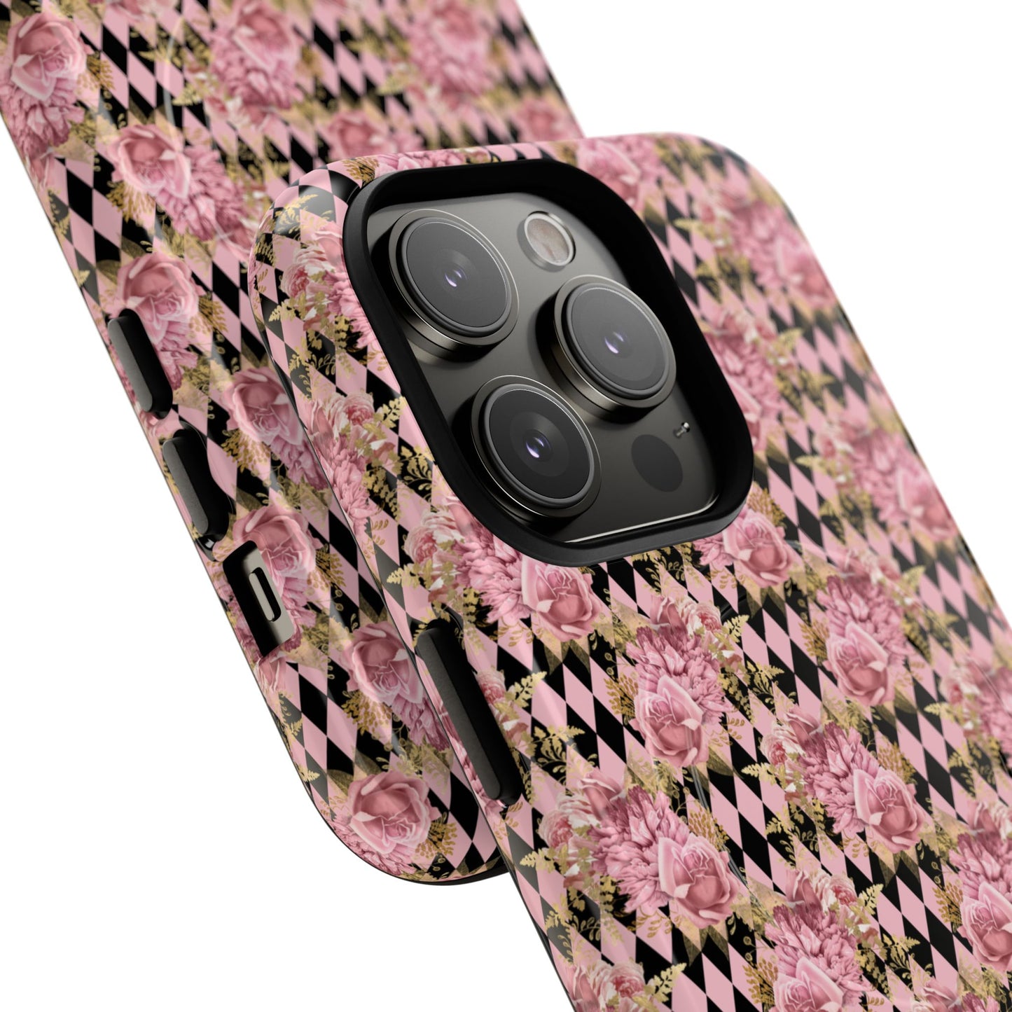 Rose Diamond Romance in Valentina - Magsafe Phone Case