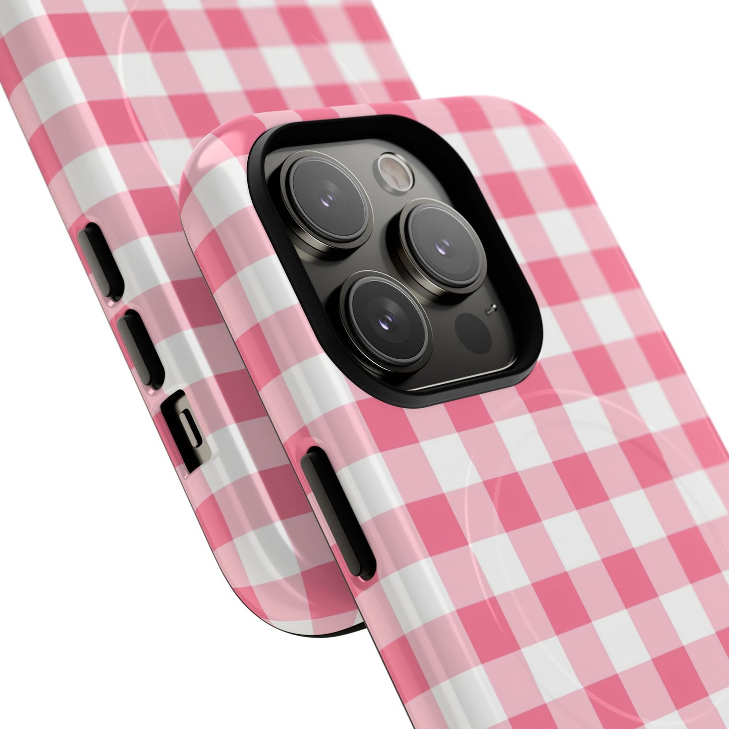 Gingham in Salmon - Magsafe Case