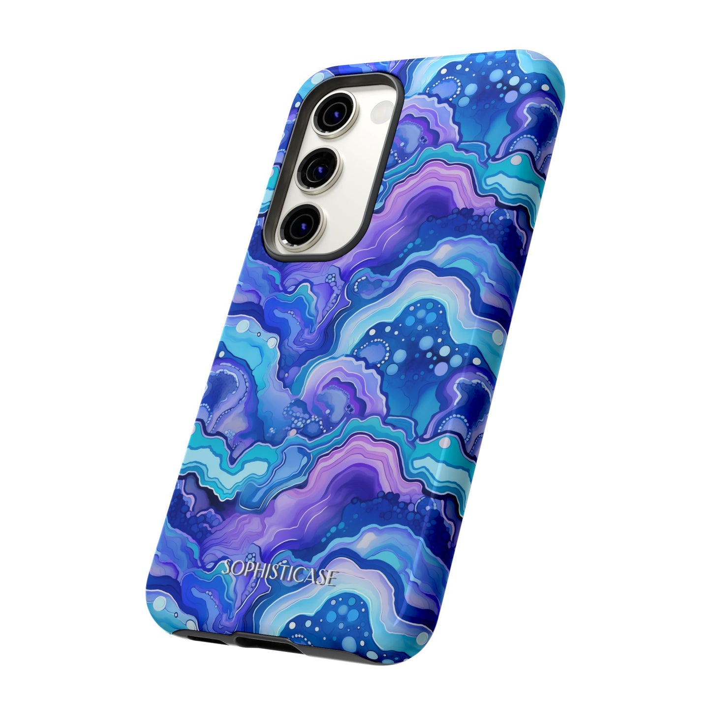 Nightstone in Lapis Wave - Tough Phone Case