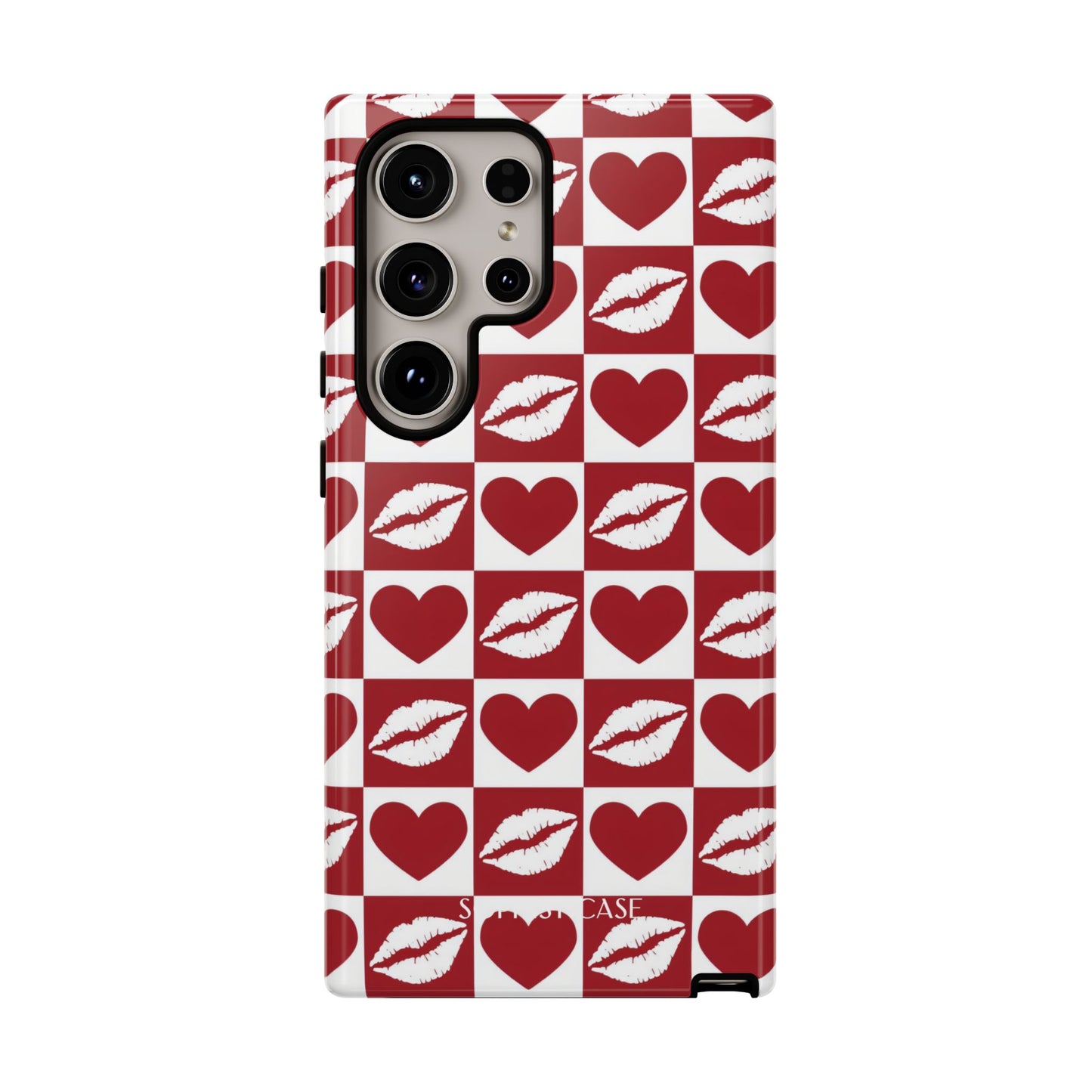 Belle Amie in Red - Samsung Galaxy Case