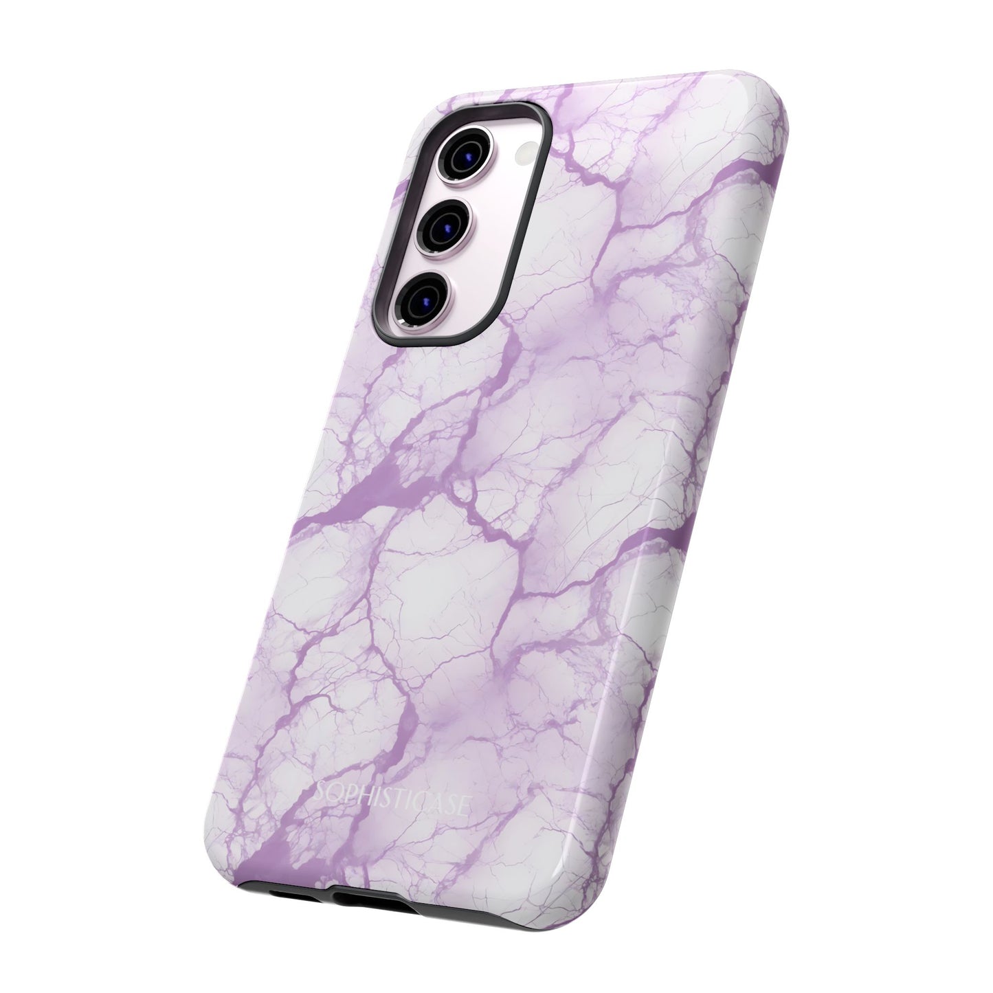 Marble Opulence in Purple - Tough Phone Case