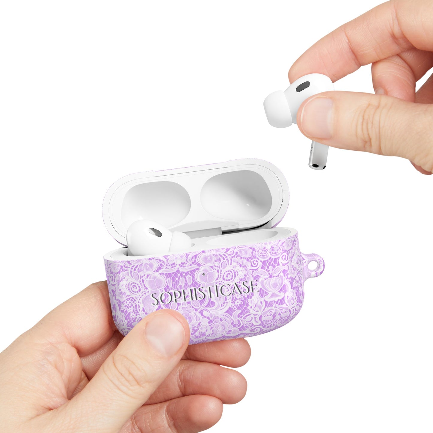 AirPod Cases - Luxe Lace in Purple