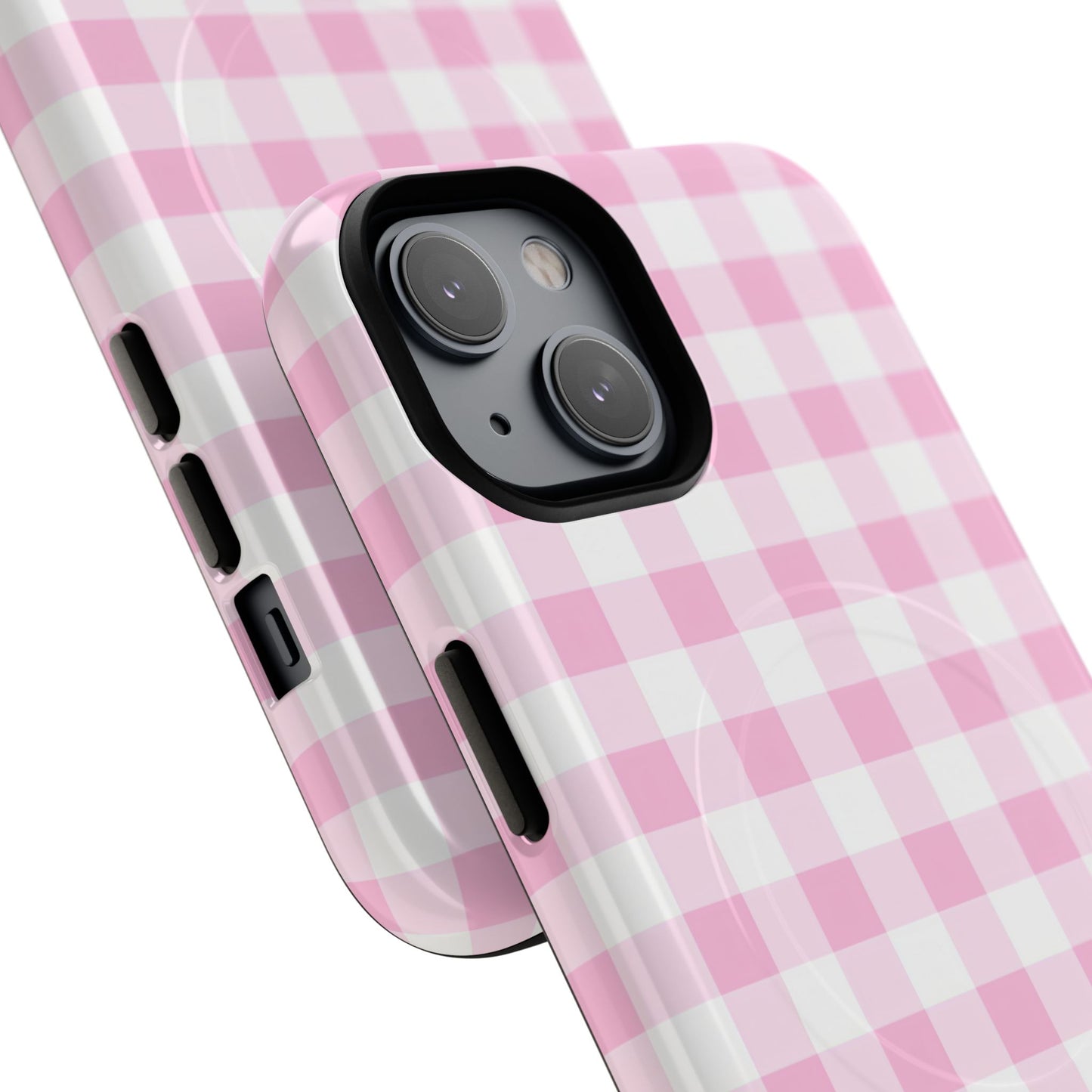 Gingham in Pink - Magsafe Case
