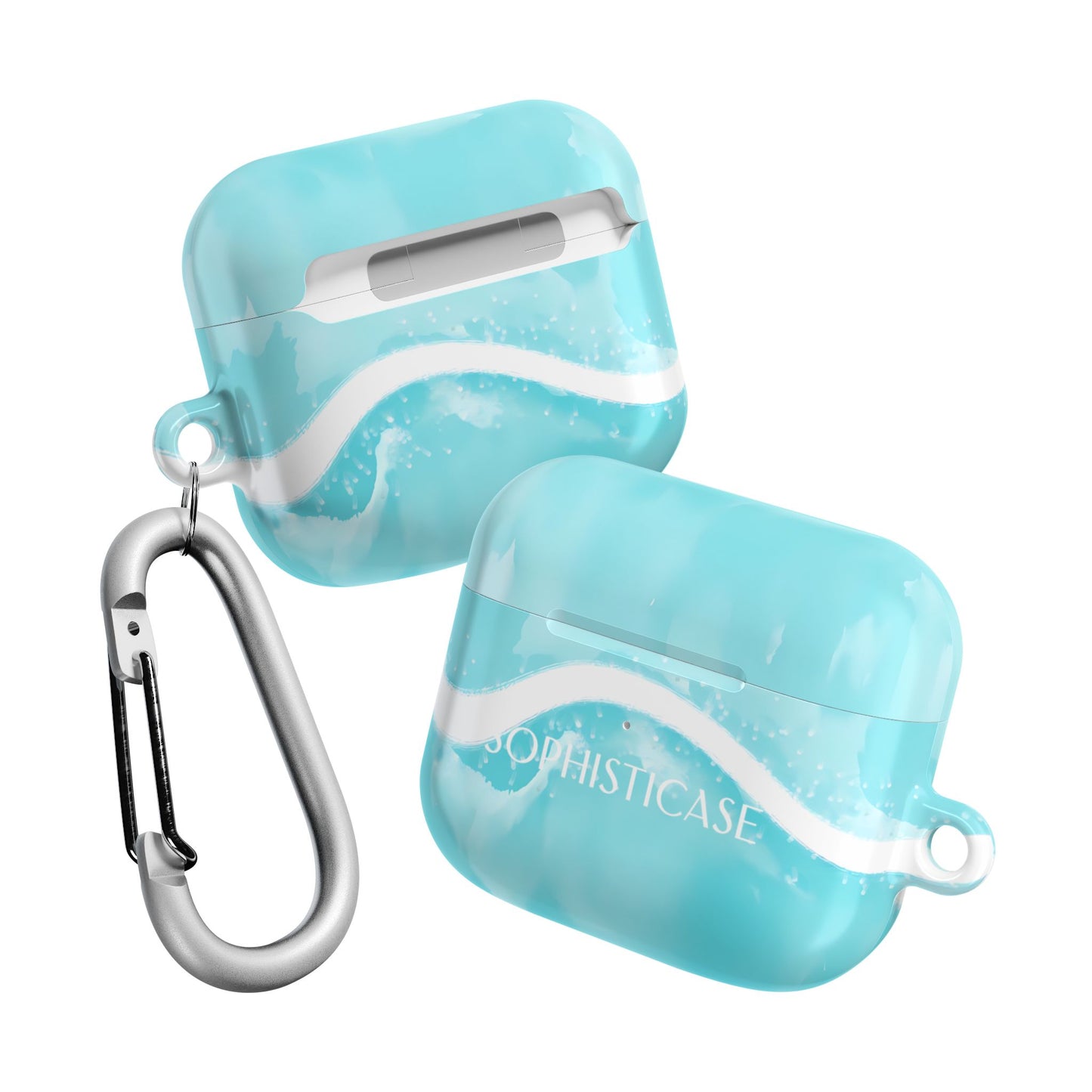 AirPod Cases - Serenity in Aqua