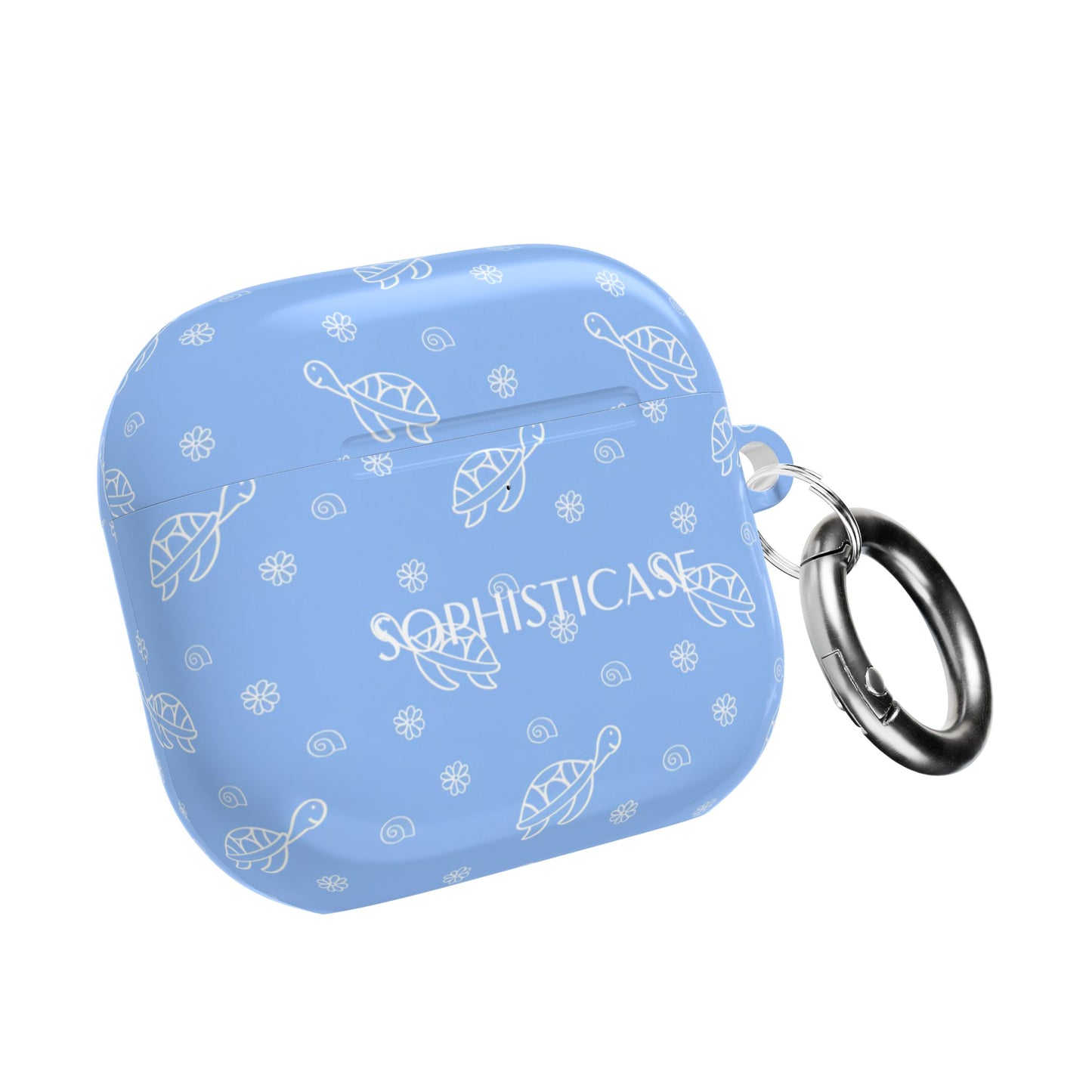 AirPod Cases - Turtle Island in Blue