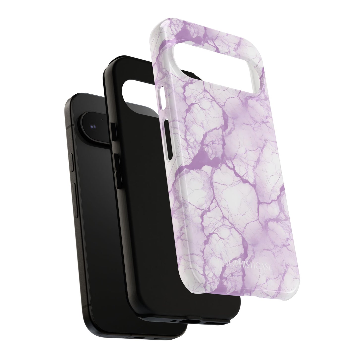 Marble Opulence in Purple - Tough Phone Case